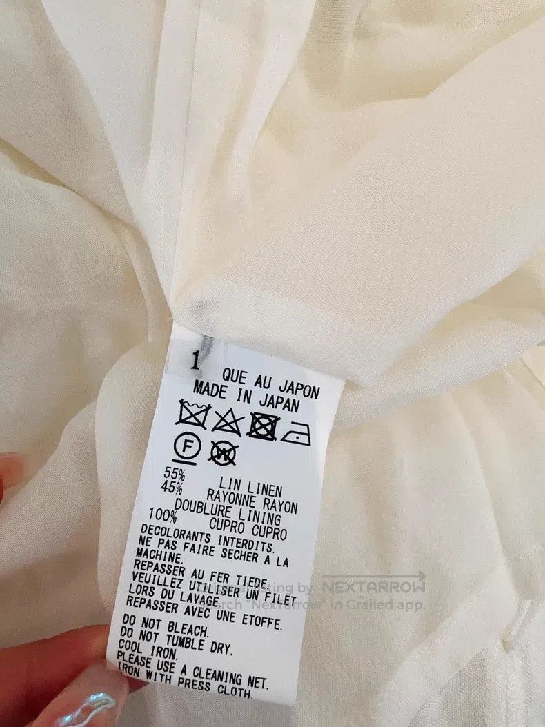 Yohji Yamamoto Yohji Yamamoto size 1 Half skirt Size 25" / US 0 / IT 36 - 4 Thumbnail