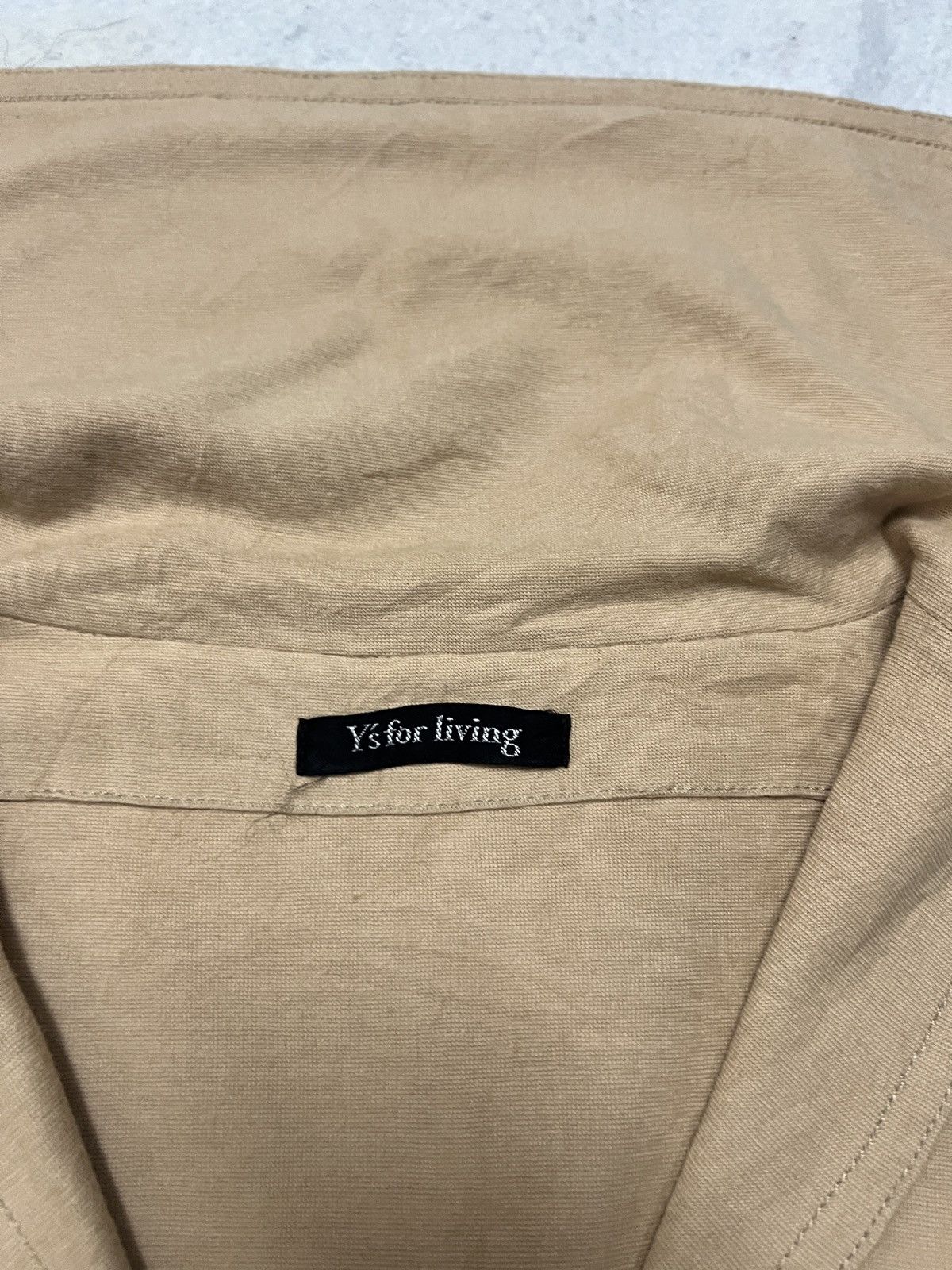 Yohji Yamamoto 549. Y’s for Living by Yohji Yamamoto Minimal Hood Top Size ONE SIZE - 5 Thumbnail
