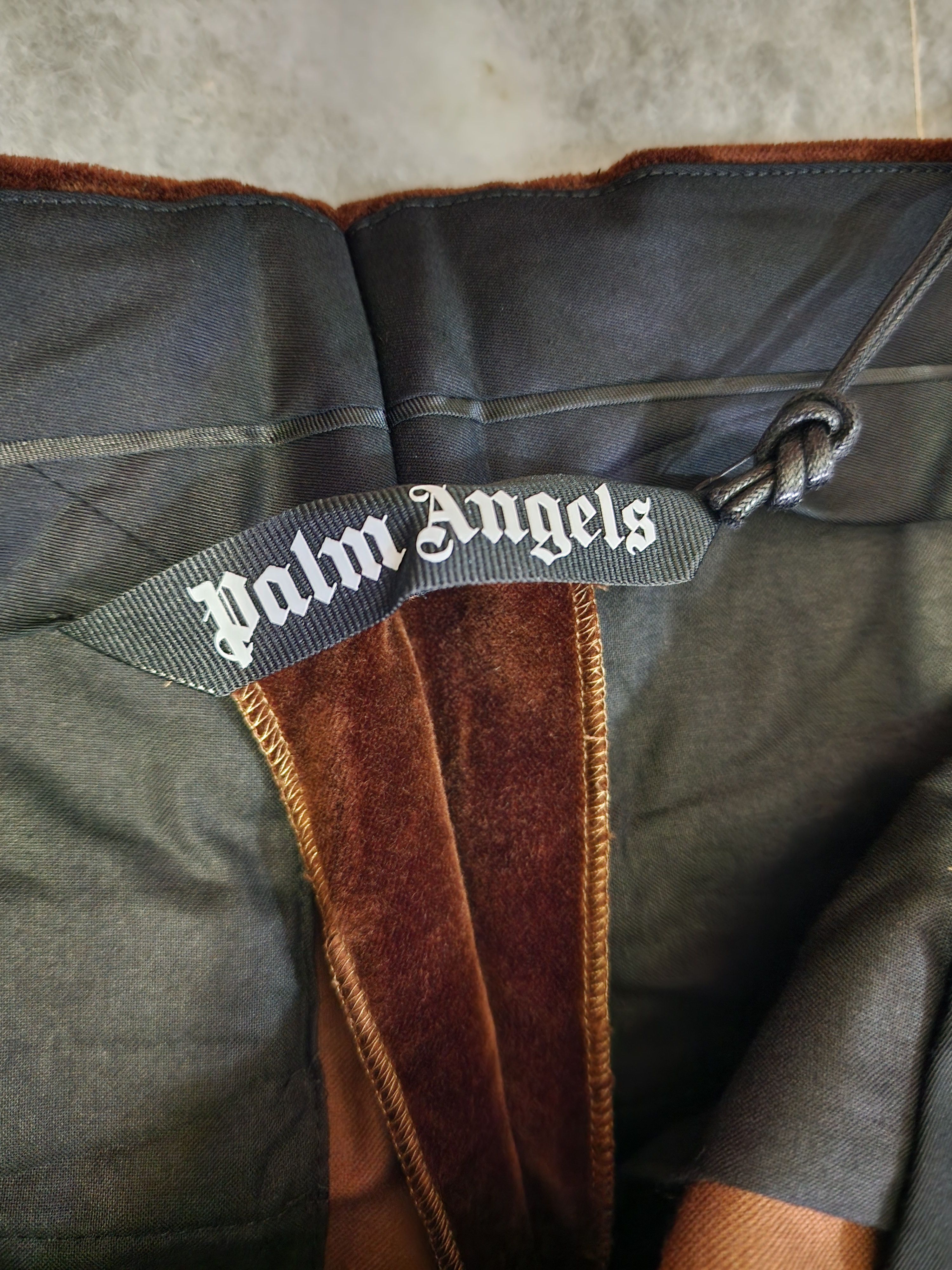 Palm Angels Velvet Tailored Pants Size US 34 / EU 50 - 5 Thumbnail