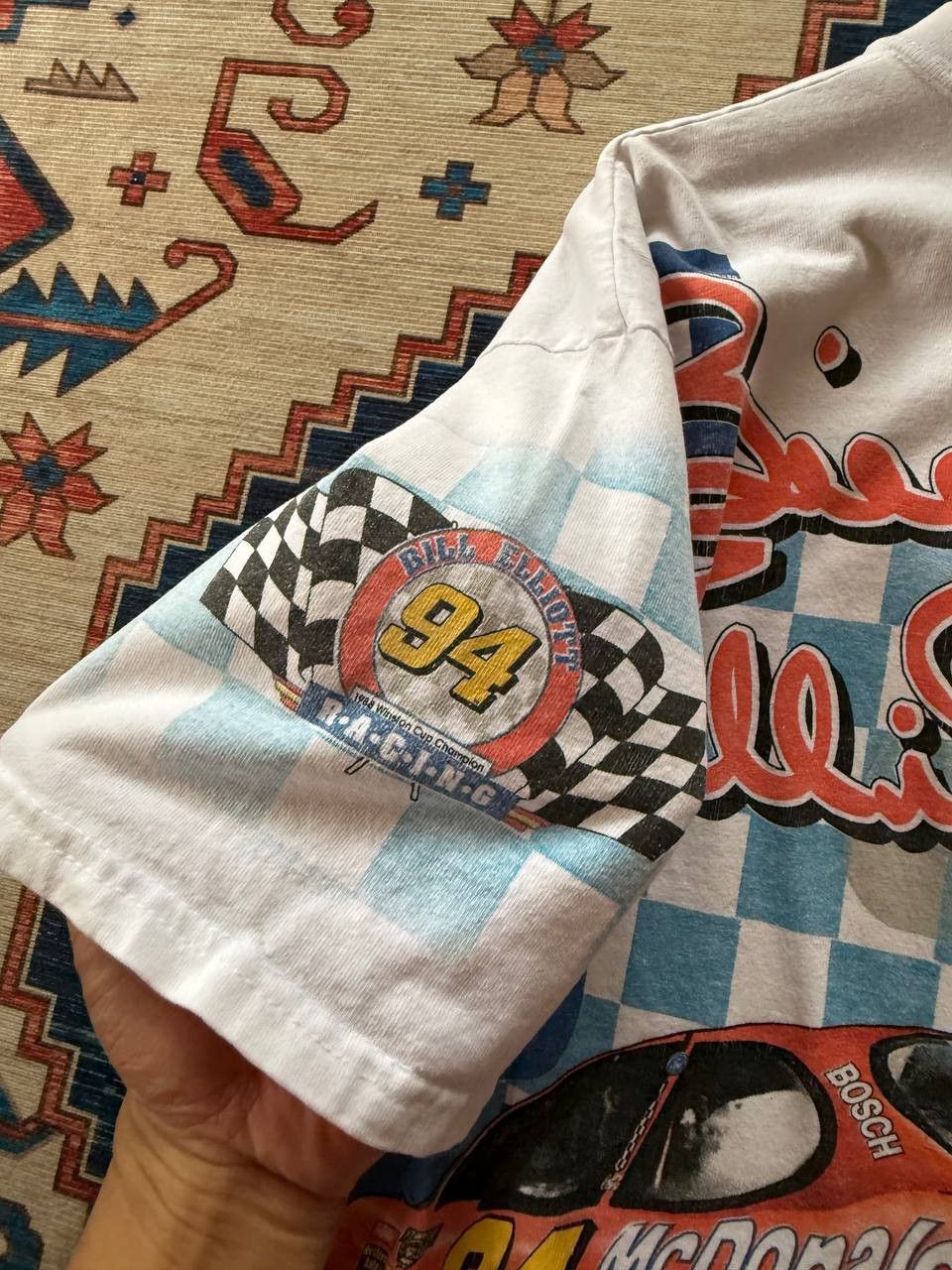 NASCAR VERY RARE 1998 Nascar Bill Elliott X McDonald's Shirt Size US L / EU 52-54 / 3 - 8 Thumbnail