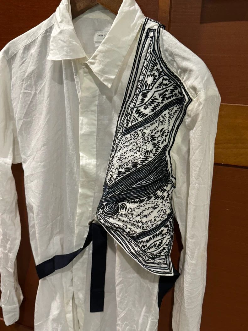 Dries Van Noten Dries Van Noten size:44 White ballet period horse gear car Size M / US 6-8 / IT 42-44 - 3 Thumbnail