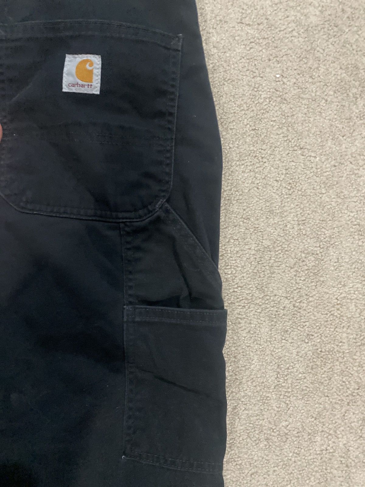 Carhartt × Vintage Black Carhartt Carpenter Pants Size US 38 / EU 54 - 5 Thumbnail