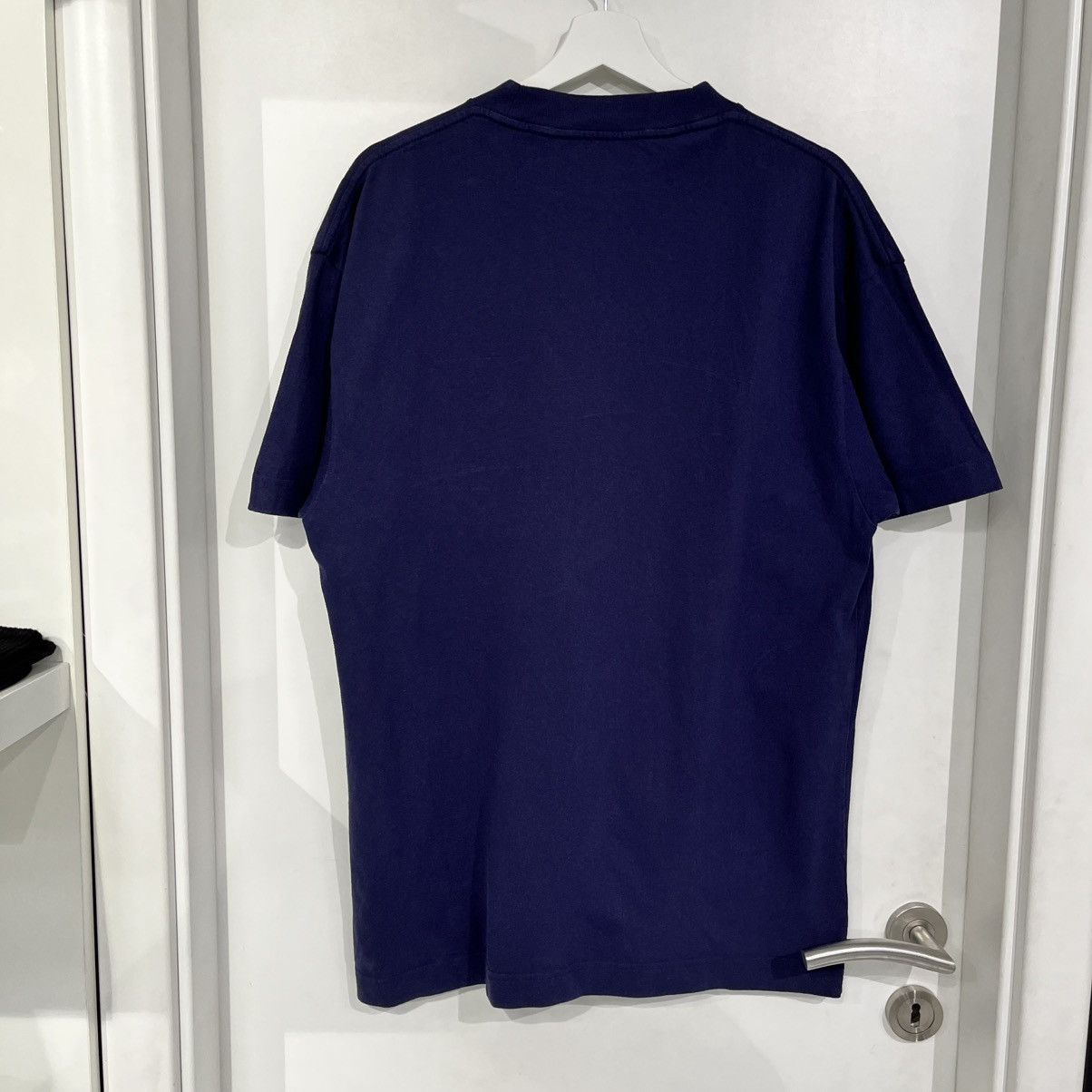 Palm Angels Palm Angels Logo Tee Navy Blue Size US L / EU 52-54 / 3 - 2 Thumbnail