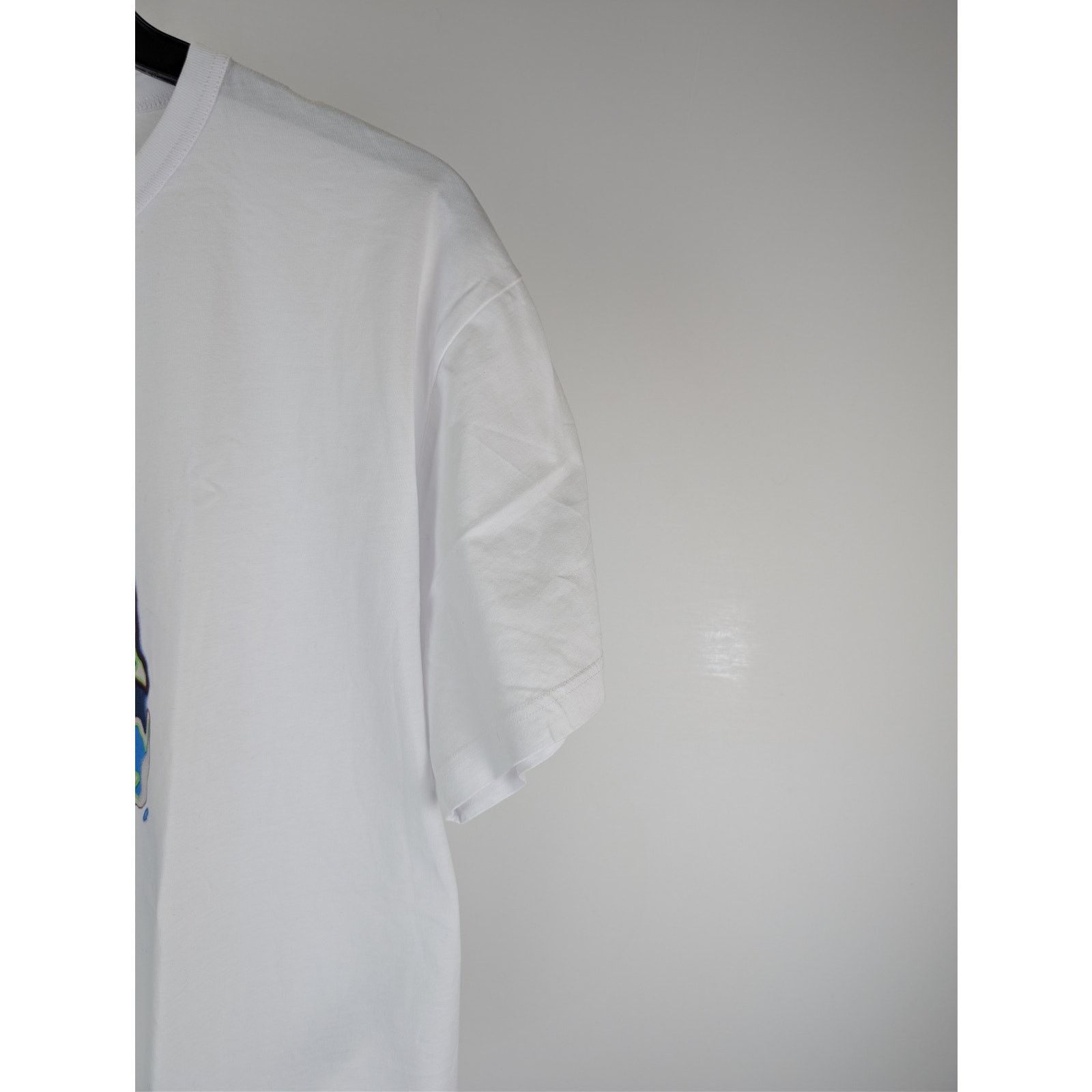 Alexander McQueen o1rshd1 Solarized Skull Printed T-Shirt in White/Mix Size US XL / EU 56 / 4 - 4 Thumbnail
