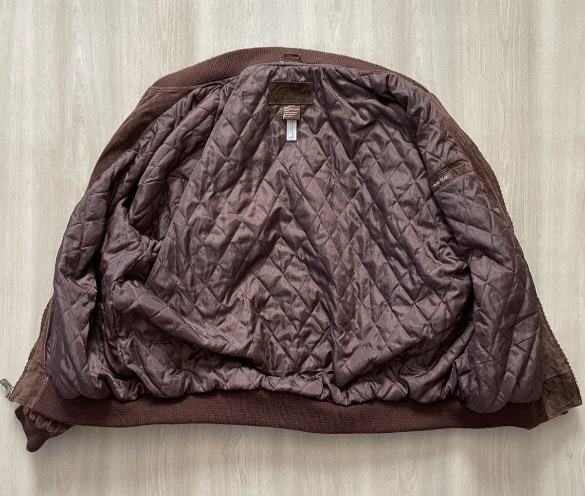 Vintage VTG Austin Clothing Co. Suede Leather Bomber Jacket Sz XL Size US XL / EU 56 / 4 - 6 Thumbnail