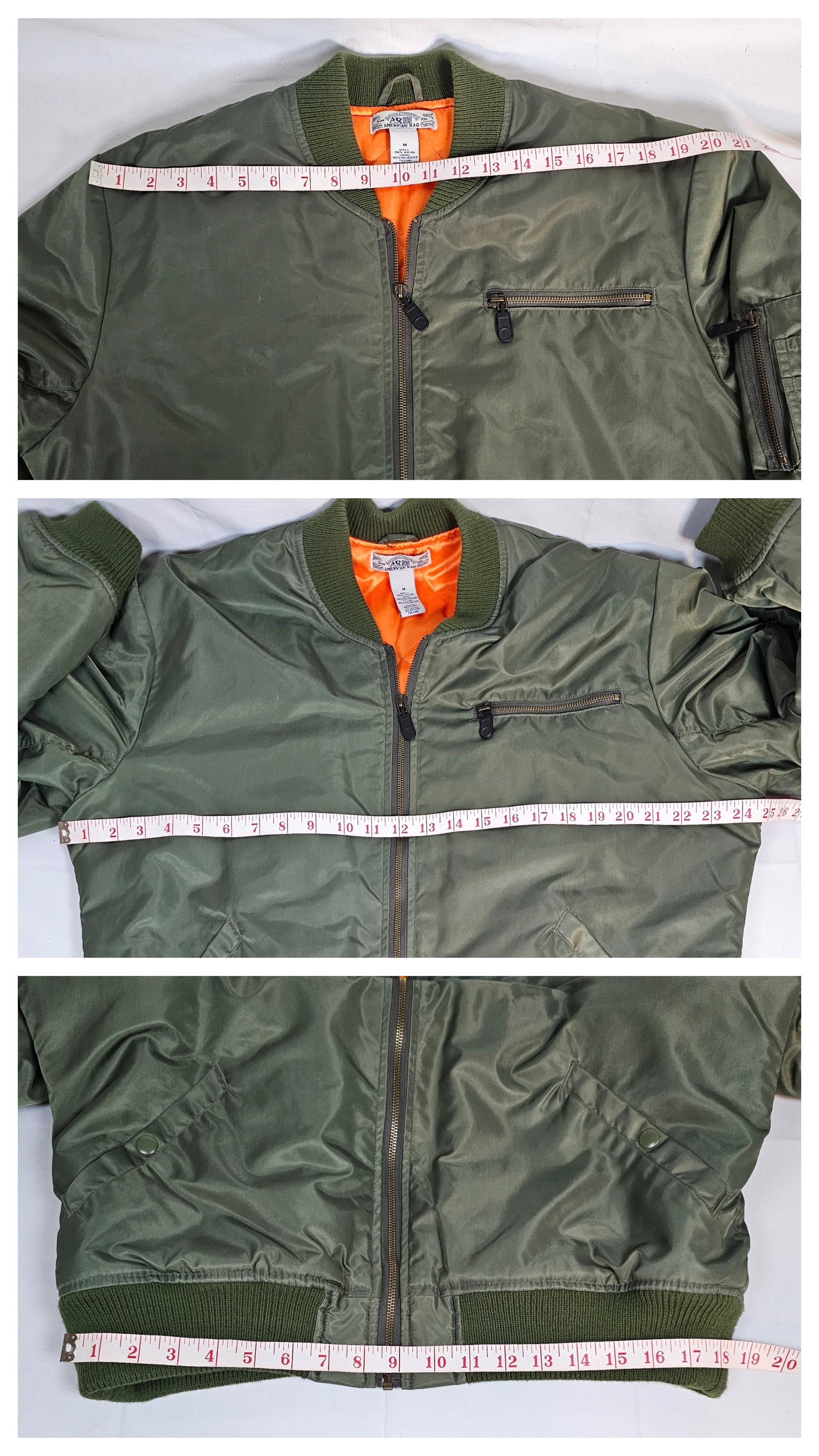 American Rag American Rag Vintage Bomber Jacket Medium EUC Size US M / EU 48-50 / 2 - 2 Thumbnail