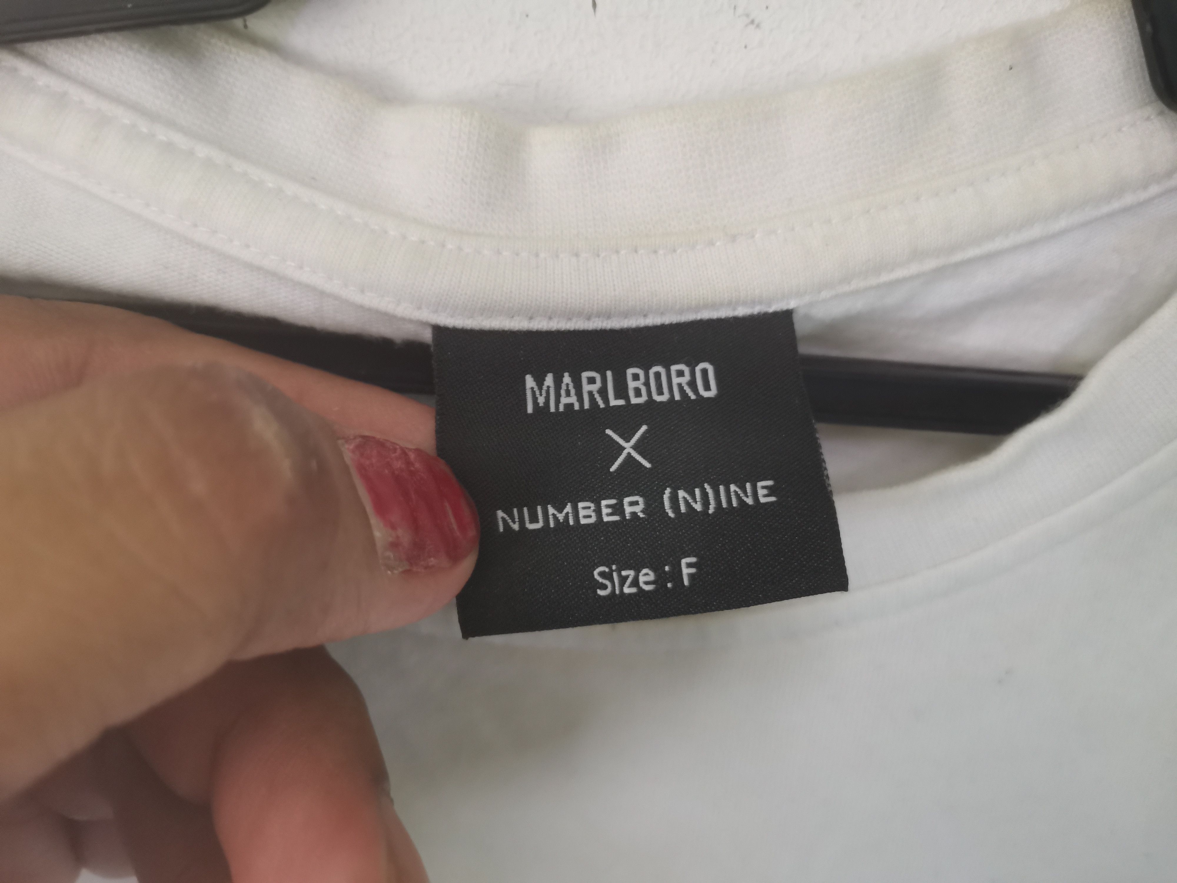 Marlboro × Number (N)ine Rare Number nine X marlboro t-shirt nice design Size US L / EU 52-54 / 3 - 4 Thumbnail