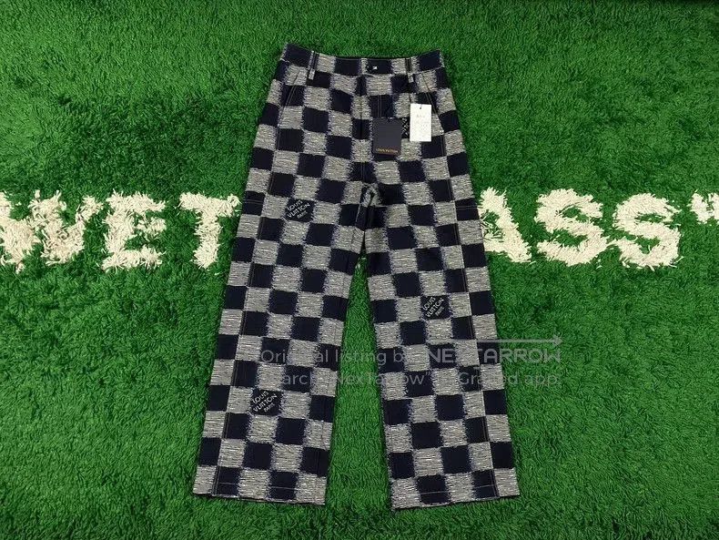 Louis Vuitton Louis Vuitton Checkerboard Pants New. Size US 36 / EU 52 - 1 Thumbnail