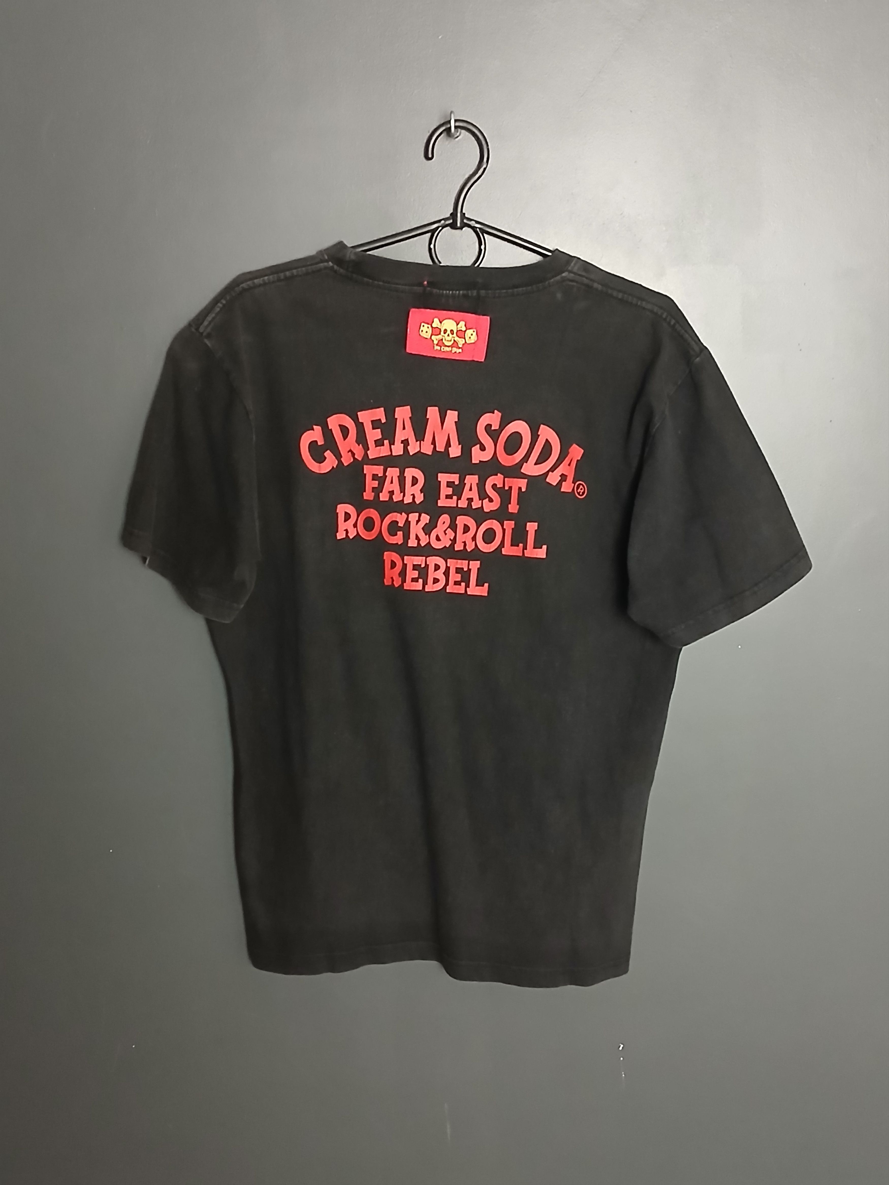 Band Tees Cream Soda Far East Rock & Roll Rebel T-Shirt Size US M / EU 48-50 / 2 - 2 Thumbnail