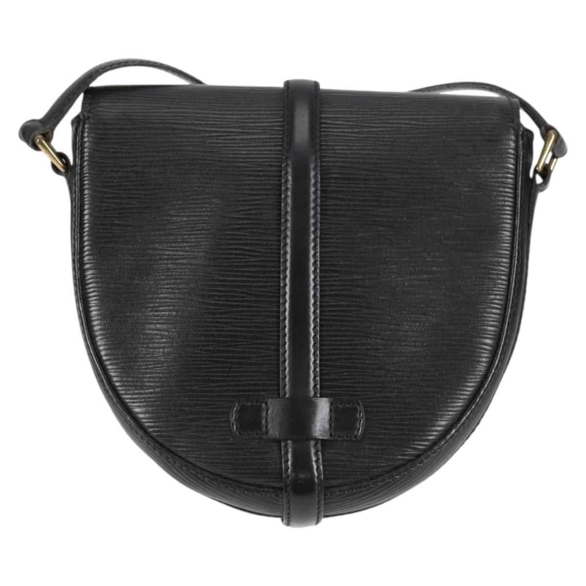 Louis Vuitton LOUIS VUITTON Epi Chantilly PM Shoulder Bag Spo Black Size ONE SIZE - 2 Thumbnail