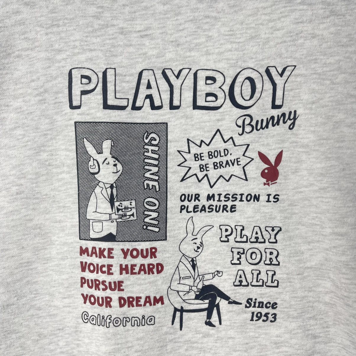 Playboy Playboy Bunny Back Print Sweatshirt Size US XL / EU 56 / 4 - 2 Thumbnail