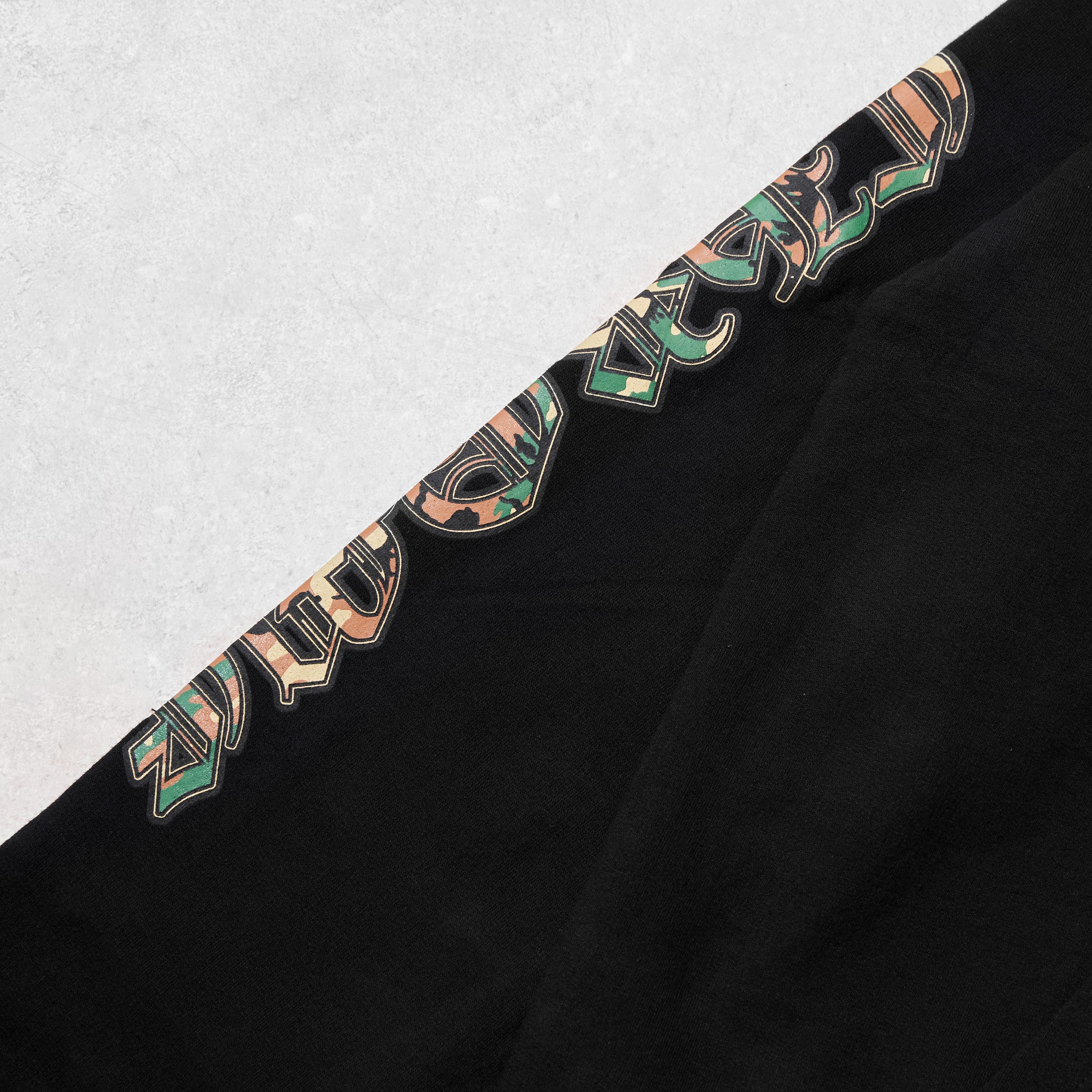 Chrome Hearts CHROME HEARTS Camo Horseshoe Zip Up Hoodie BLACK Size US M / EU 48-50 / 2 - 7 Thumbnail