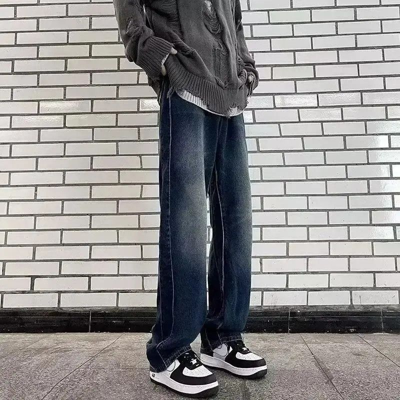 Japanese Brand Loose high street micro flared jeans Size US 32 / EU 48 - 3 Thumbnail