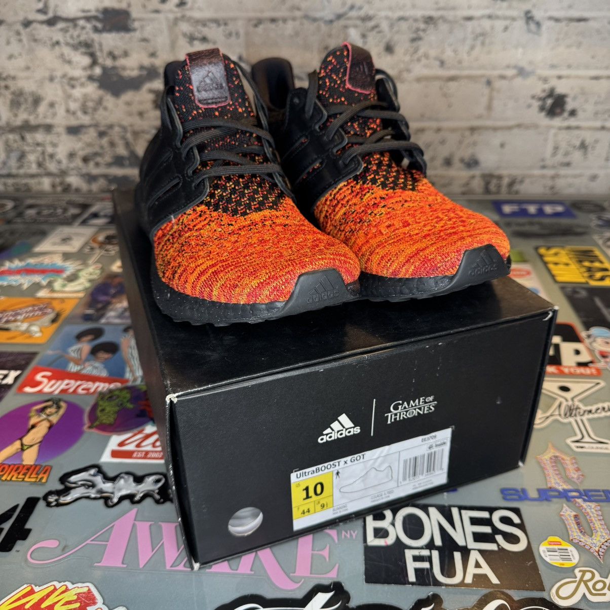 Adidas Adidas UltraBoost 4.0 GOT Targaryen Dragons Sz 10 Brand New Size US 10 / EU 43 - 6 Thumbnail