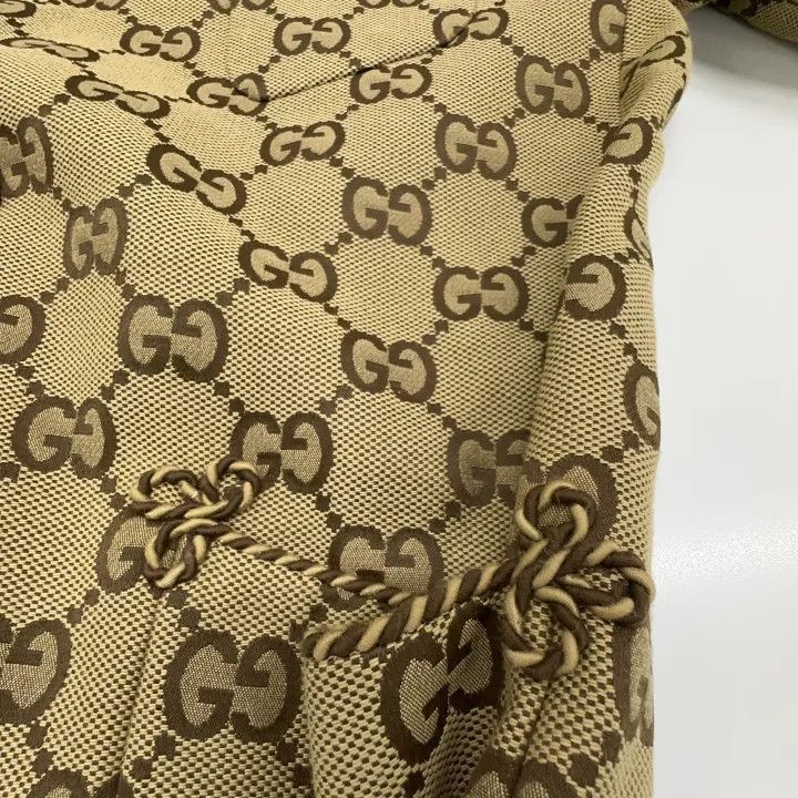 Gucci Gucci Gucci Brown GG Canvas Oversized Jacket -2506 Size US XXL / EU 58 / 5 - 7 Thumbnail