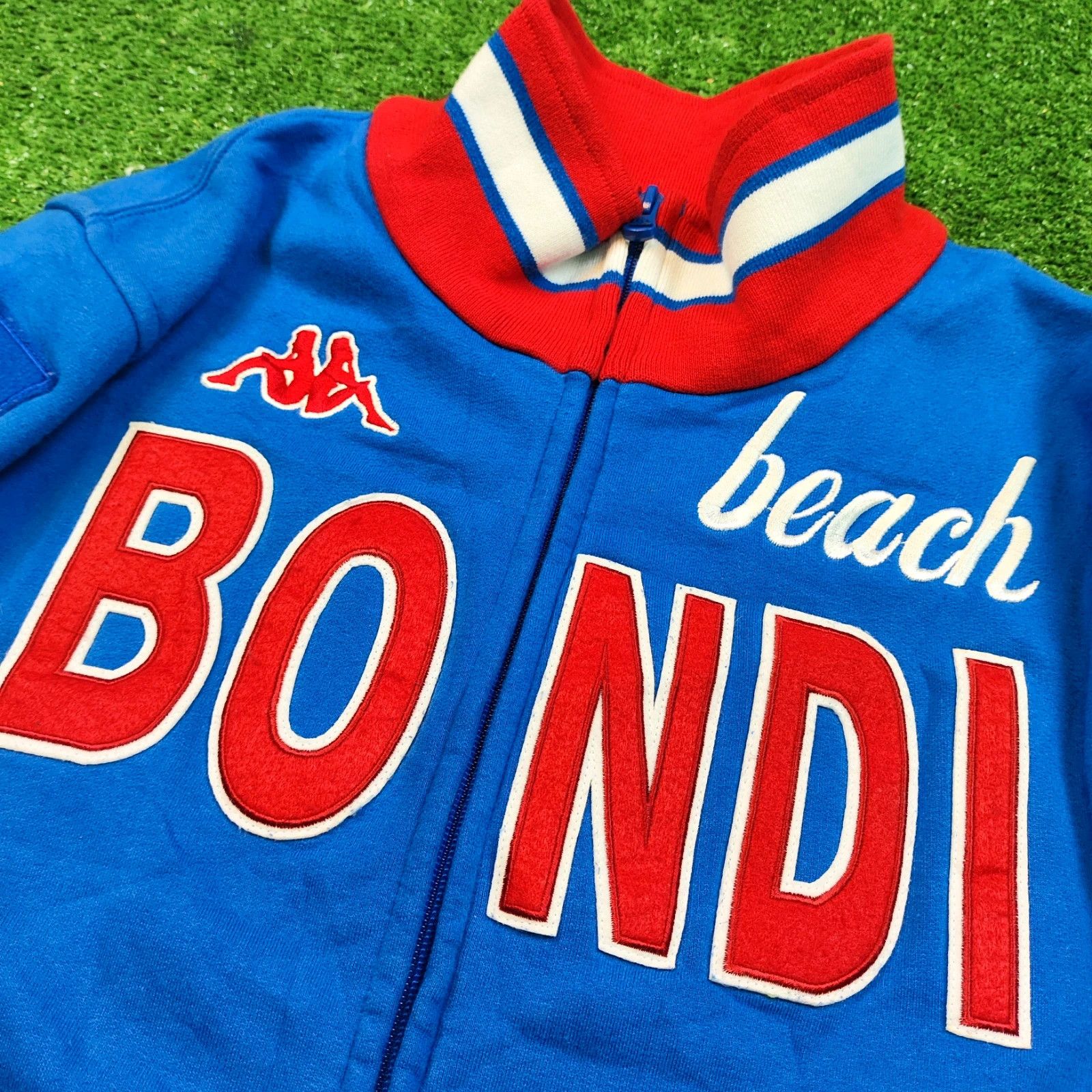 Kappa Vintage kappa Full Zip Sweater Large Blue Australia Bondi Size L / US 10 / IT 46 - 4 Thumbnail