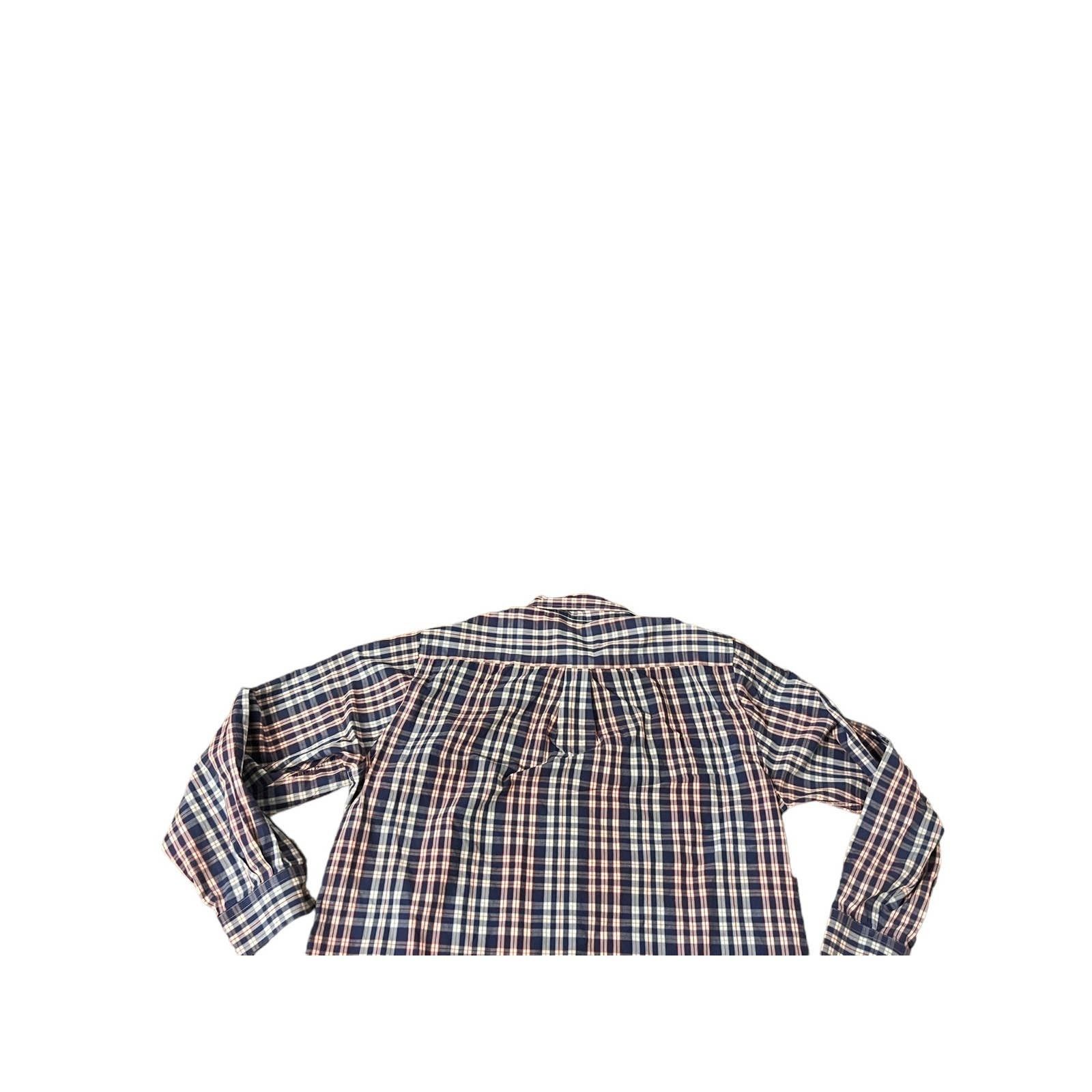 Vineyard Vines Vineyard Vines Checkered Blue Slim Fit Whale Shirt Size XL Size US XL / EU 56 / 4 - 3 Thumbnail