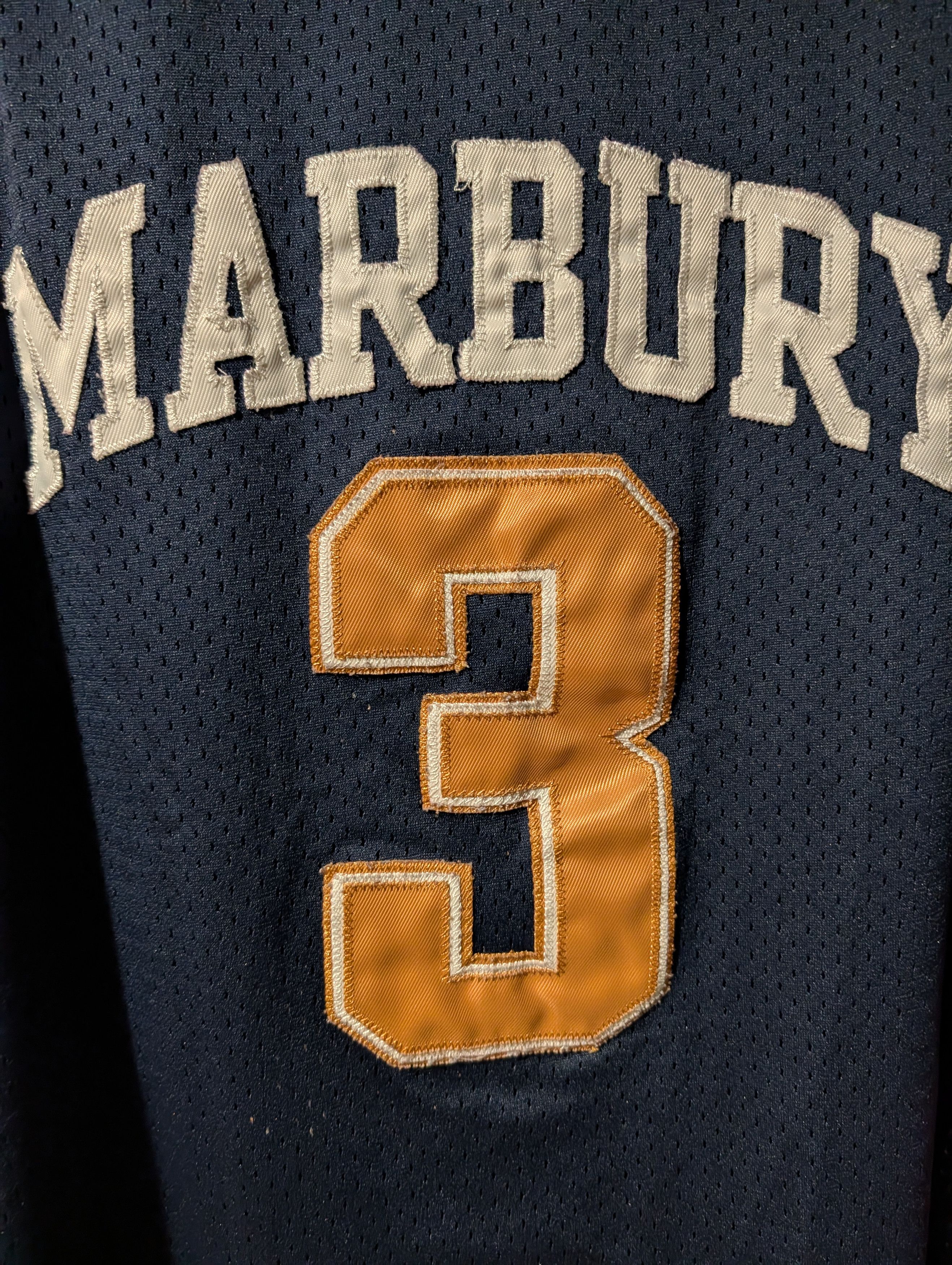 NCAA Vintage Y2K Georgia Tech Marbury College Basketball Jersey Size US XL / EU 56 / 4 - 6 Thumbnail