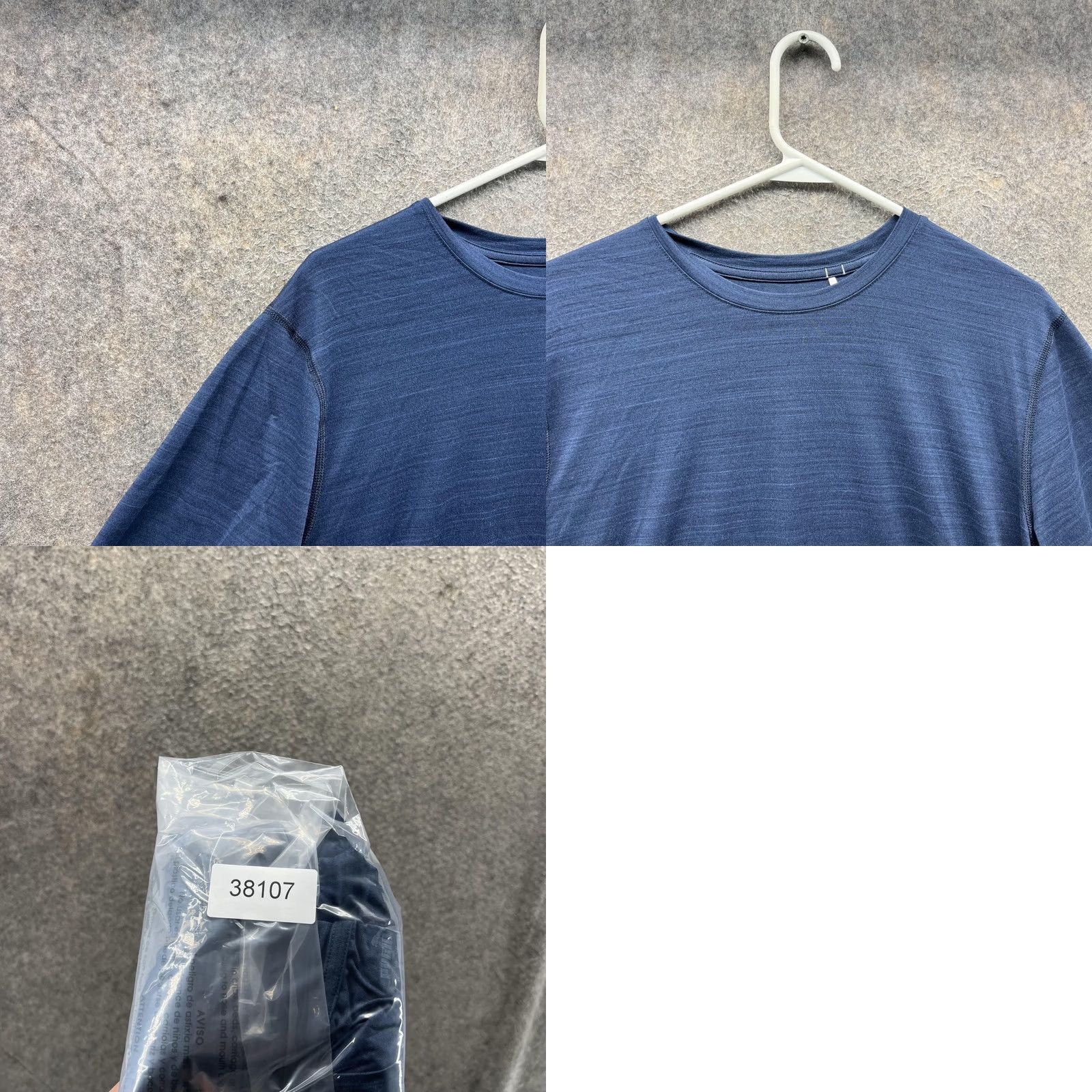 Puma Puma Shirt Mens M Blue Performance Athletic Training Short Sleeve Tee Size US M / EU 48-50 / 2 - 8 Thumbnail
