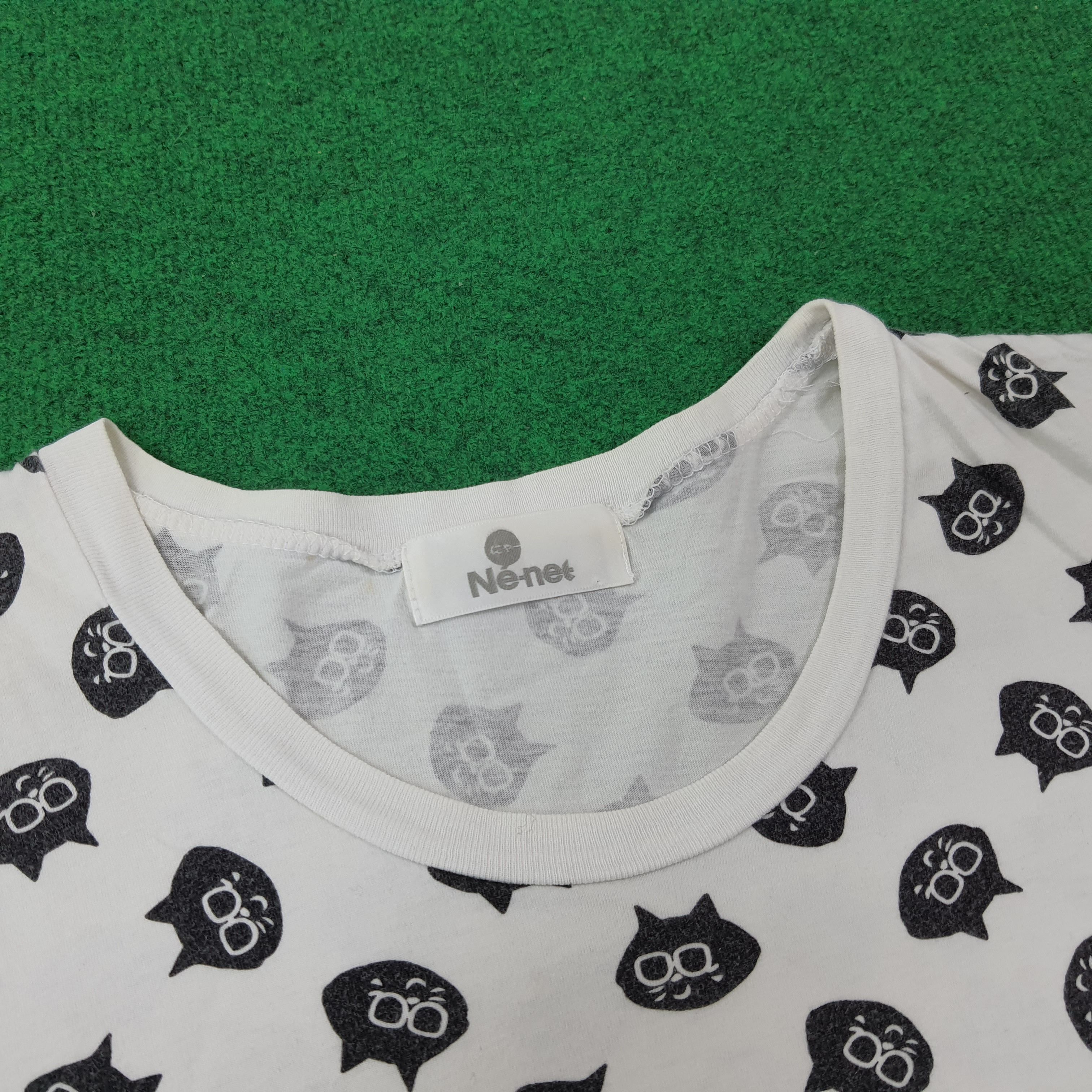 Ne-Net Vintage Ne-Net by Issey Miyake Japan Designer Tshirt C223N21 Size M / US 6-8 / IT 42-44 - 4 Thumbnail