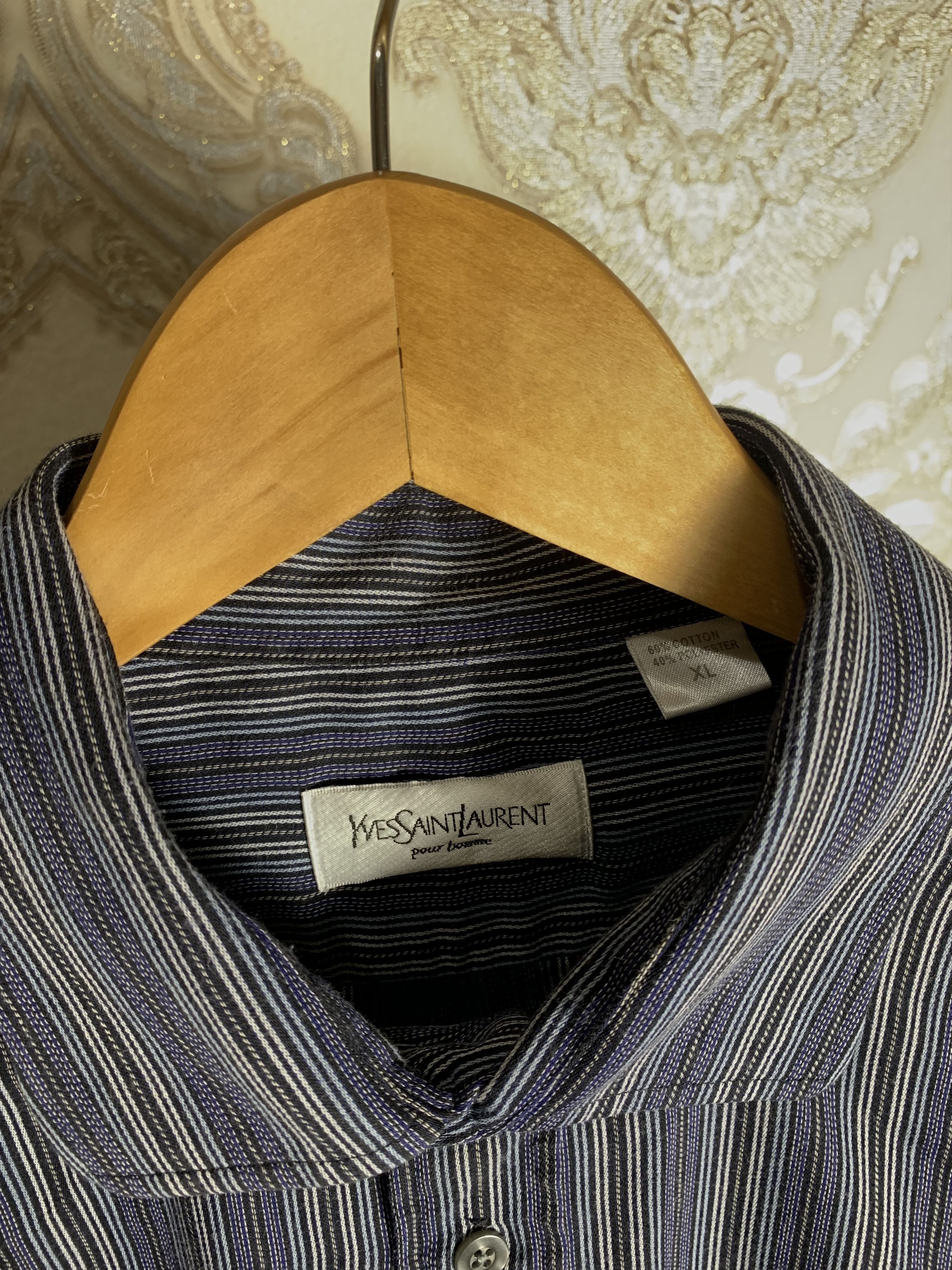 Saint Laurent Paris VINTAGE YVES SAINT LAURENT CLASSIC DESIGNER CASUAL 90a Size US XL / EU 56 / 4 - 3 Thumbnail
