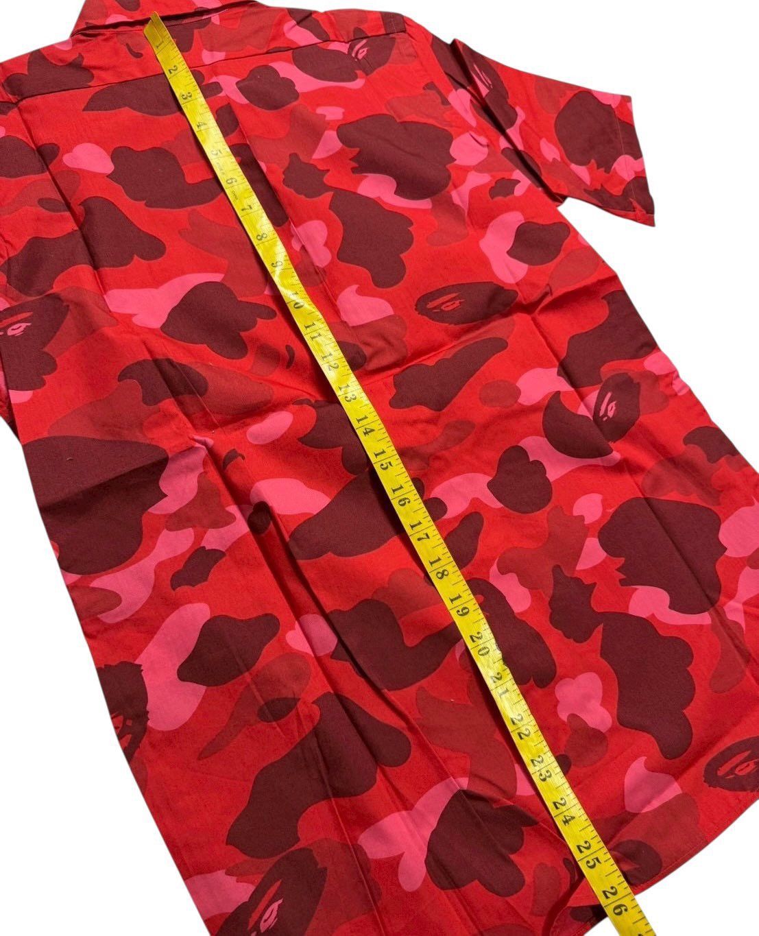 Bape BAPE APE RED CAMO shirts Size ONE SIZE - 8 Thumbnail
