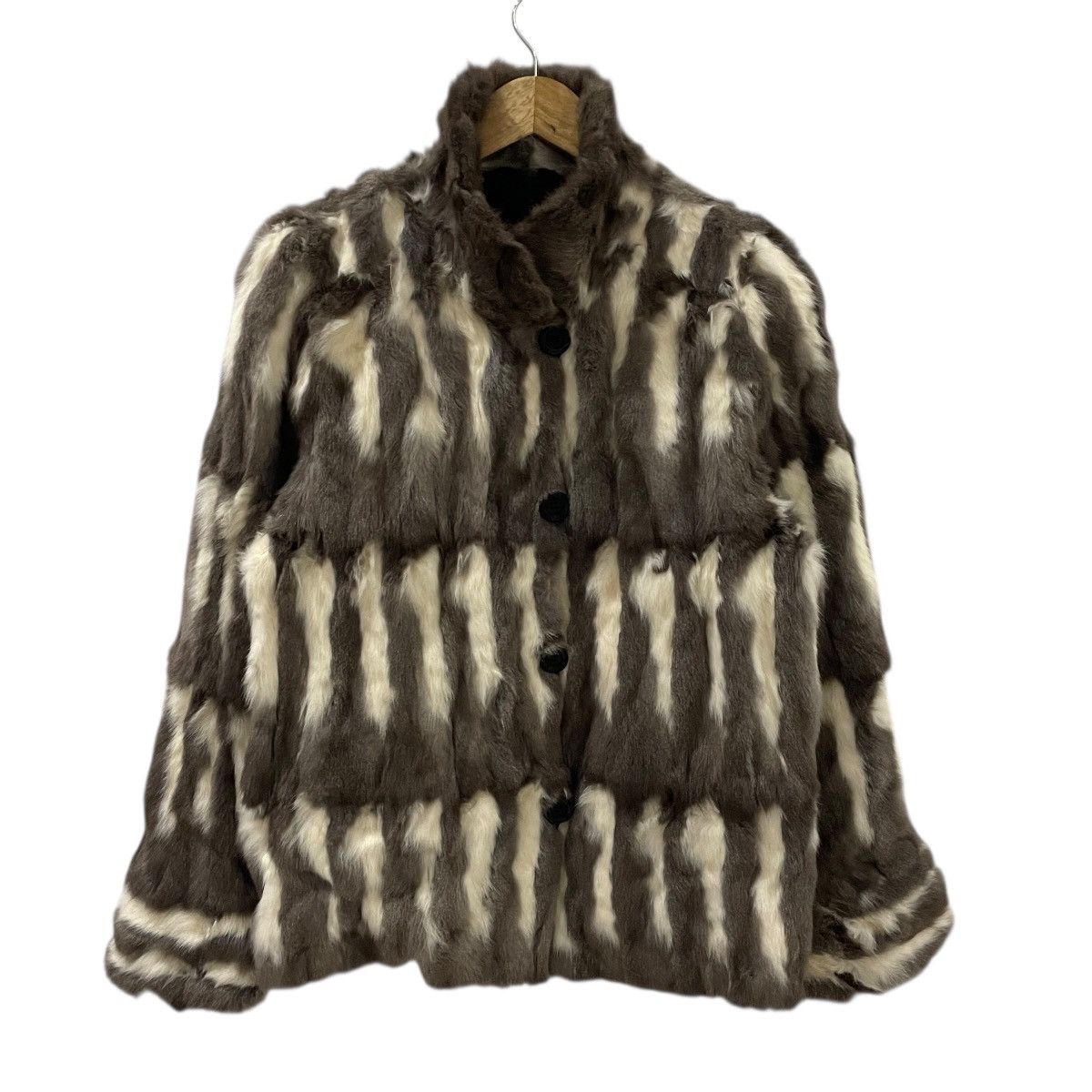 Japanese Brand Vintage Unbranded Faux Fur Reversable Jacket Size US M / EU 48-50 / 2 - 1 Thumbnail