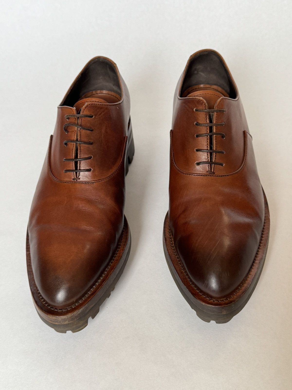 Prada Prada Monolith Leather lace ups Size 40 Size US 10 / IT 40 - 11 Thumbnail
