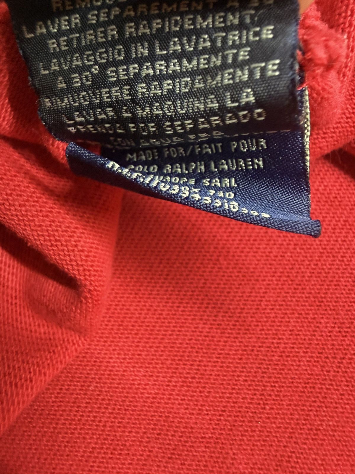 Polo Ralph Lauren Vintage Polo By Ralph Lauren Big Logo Polo Tee Size US M / EU 48-50 / 2 - 7 Thumbnail