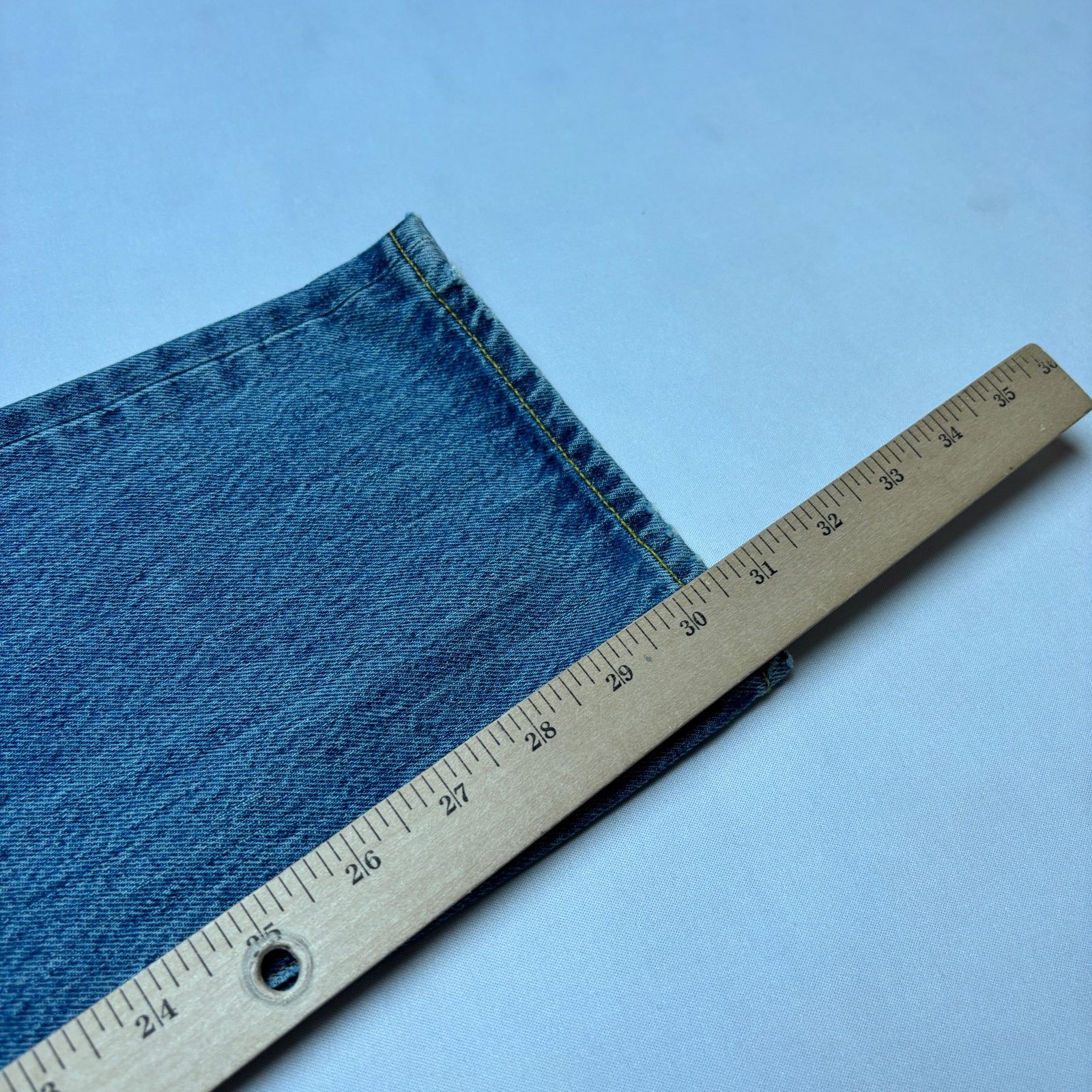 Sid Mashburn $175 Sid Mashburn Slim Straight Jeans 34x30 Made in USA Size US 34 / EU 50 - 8 Thumbnail