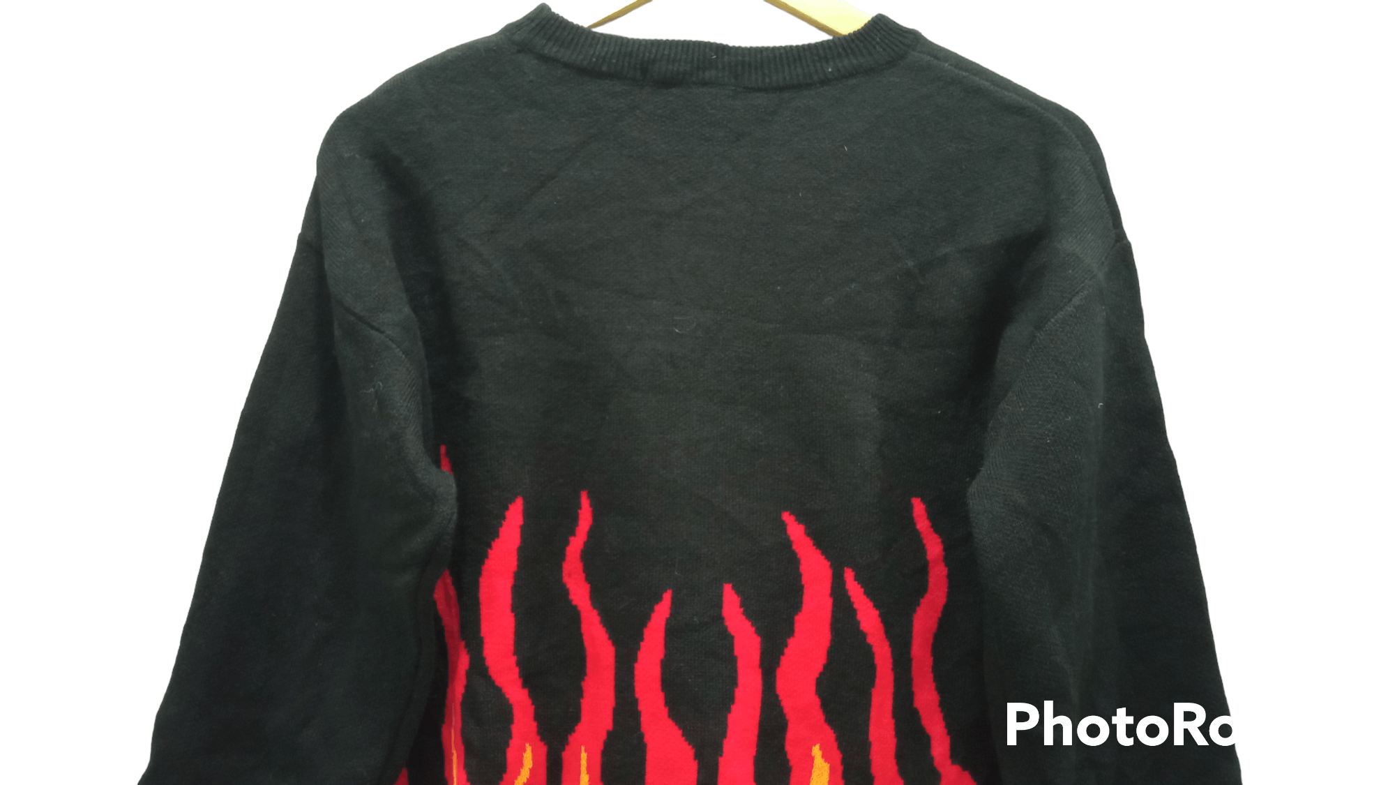 Japanese Brand × Vintage 🔥🔥Vintage Style Pipue De Pique Flame Sweatshirt Size US S / EU 44-46 / 1 - 20 Thumbnail