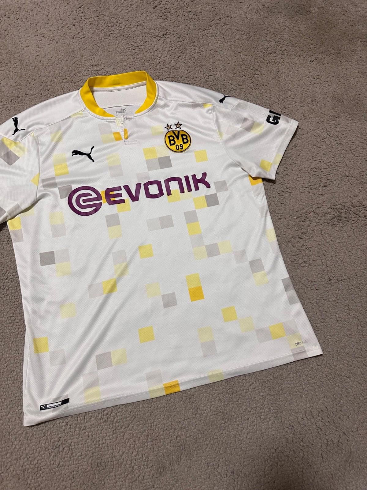 Puma BORUSSIA DORTMUND 2020 SHIRT SOCCER JERSEY PUMA #24 MEUNIER Size US XXL / EU 58 / 5 - 2 Thumbnail