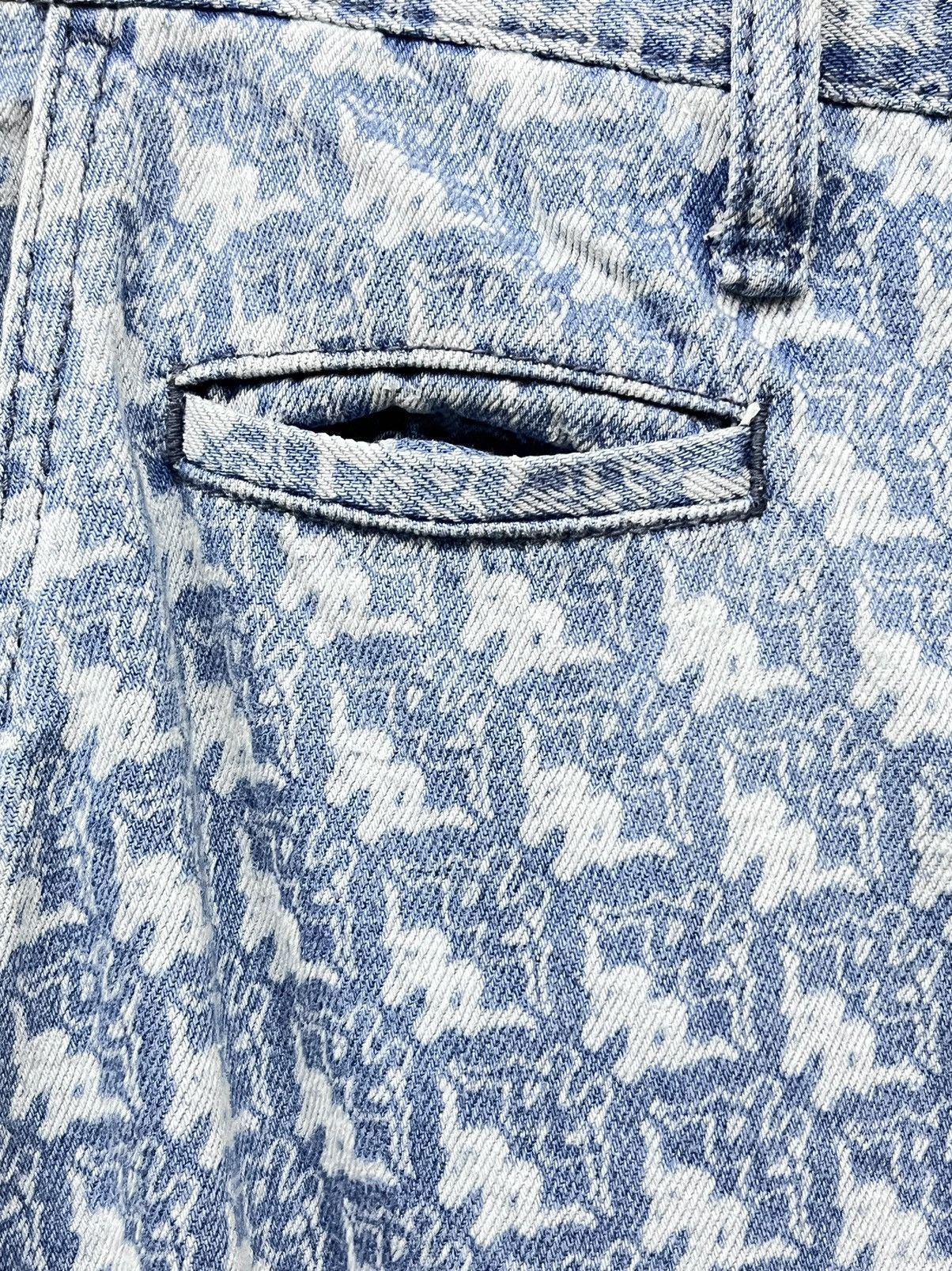 Kappa FYE🔥KAPPA x GU JPN Monogram All Over Print Baggy Hip Hop Size US 34 / EU 50 - 10 Thumbnail