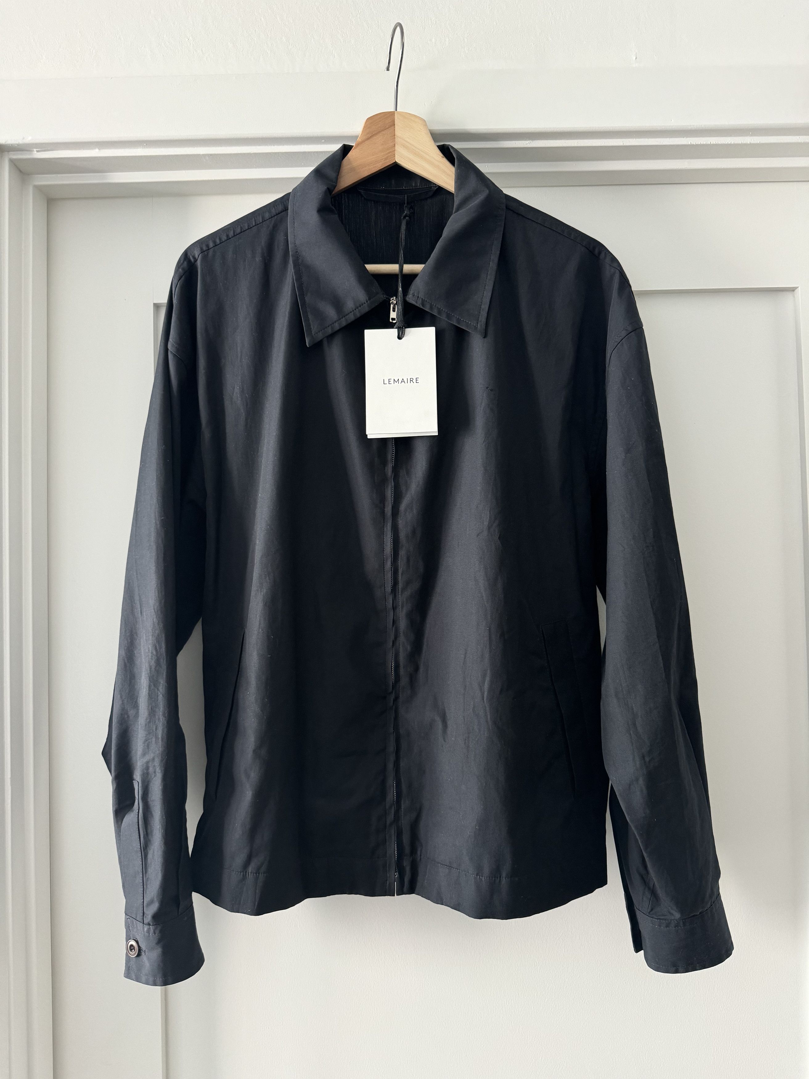 Lemaire Brown Wool Oversized Blouson Jacket | Grailed