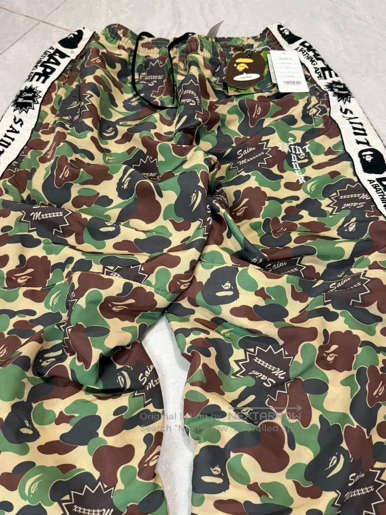 Saint Michael Saint Michael size m Camo print joint design pants Size US 30 / EU 46 - 3 Thumbnail