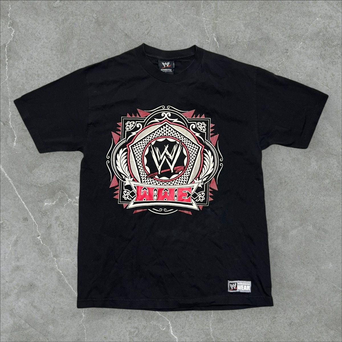 Vintage × WWE Vintage WWE tribal Mayan tee Size US L / EU 52-54 / 3 - 1 Thumbnail