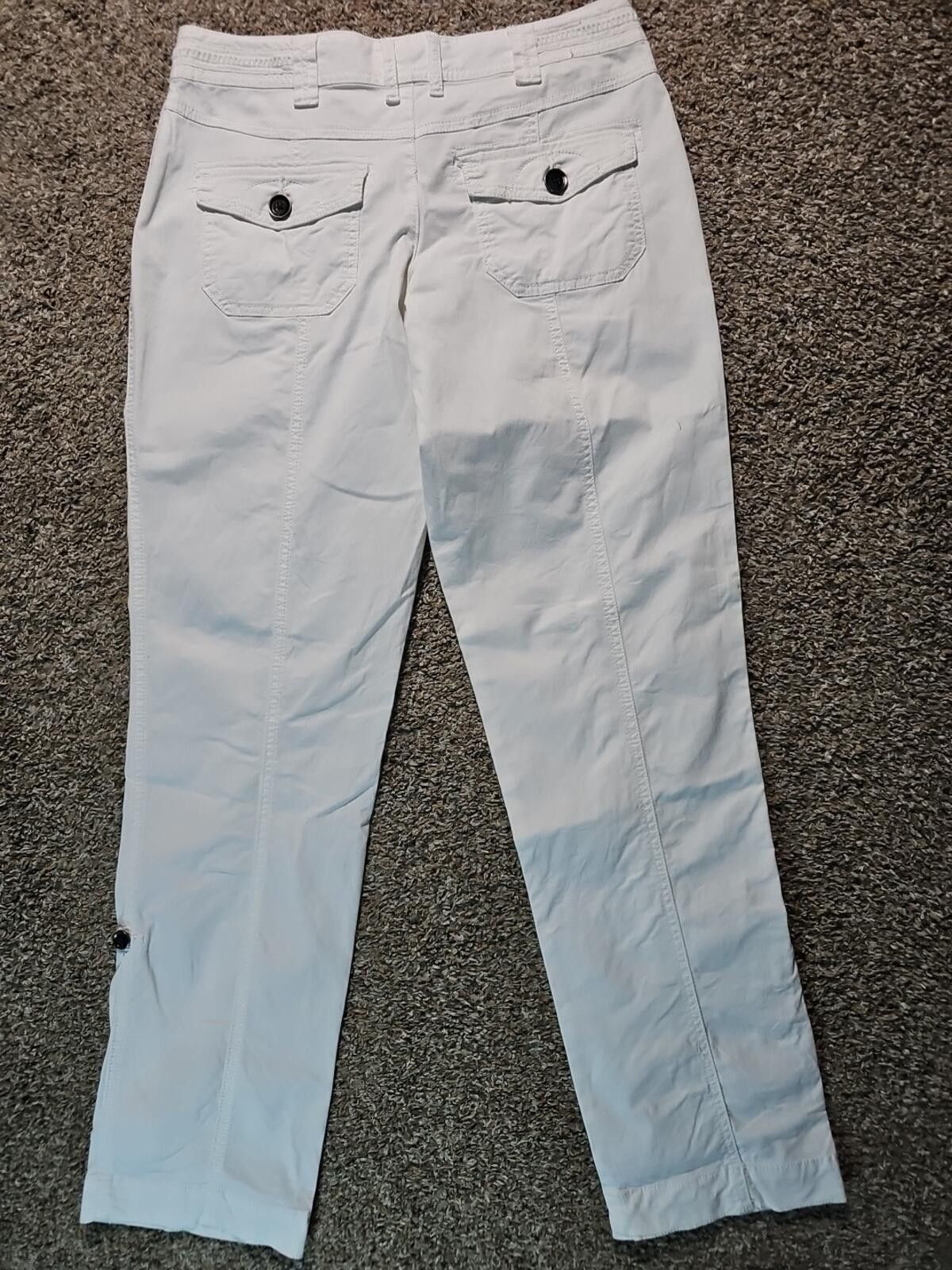 Other Maurices 3/4 White Pants Size 27" / US 4 / IT 40 - 6 Thumbnail