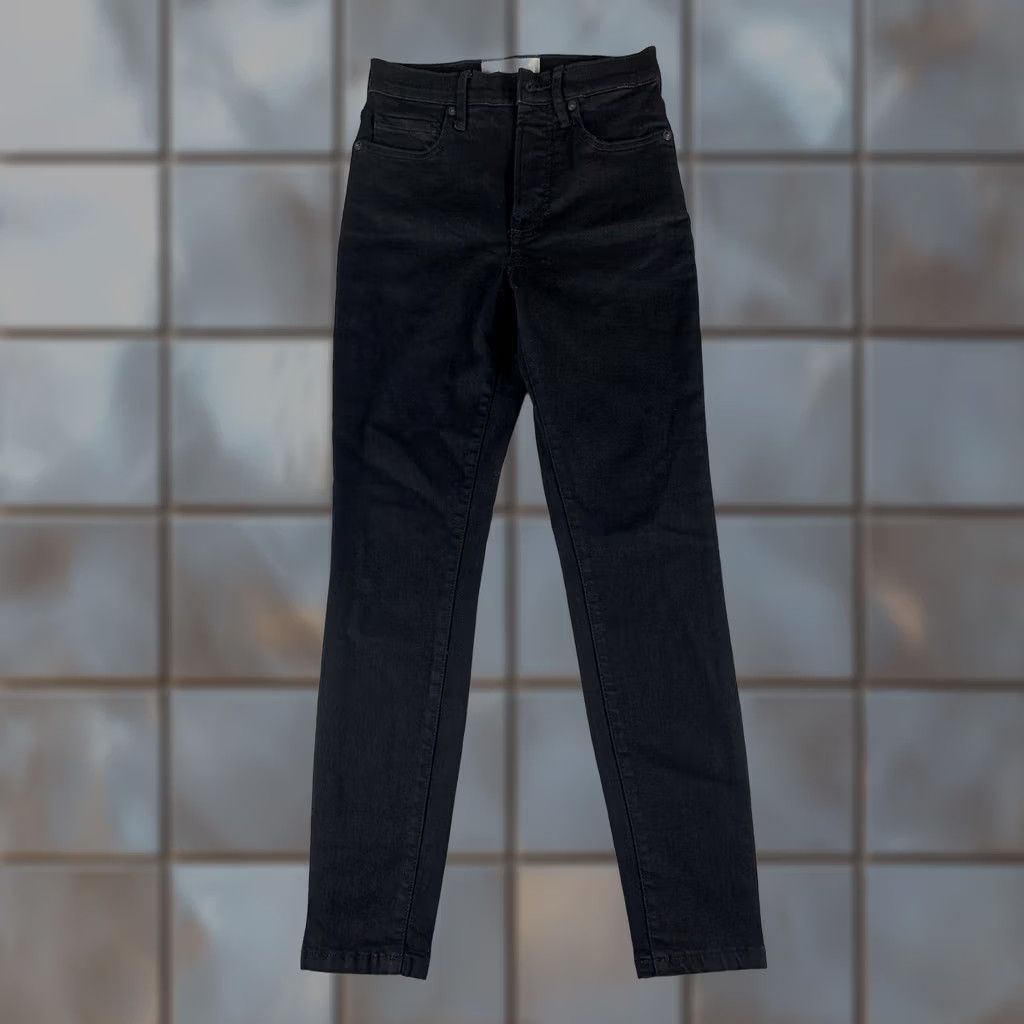 Everlane EVERLANE Jeans Womens Size 25 Skinny Ankle High Rise Black Size 42" / US 20 - 1 Thumbnail