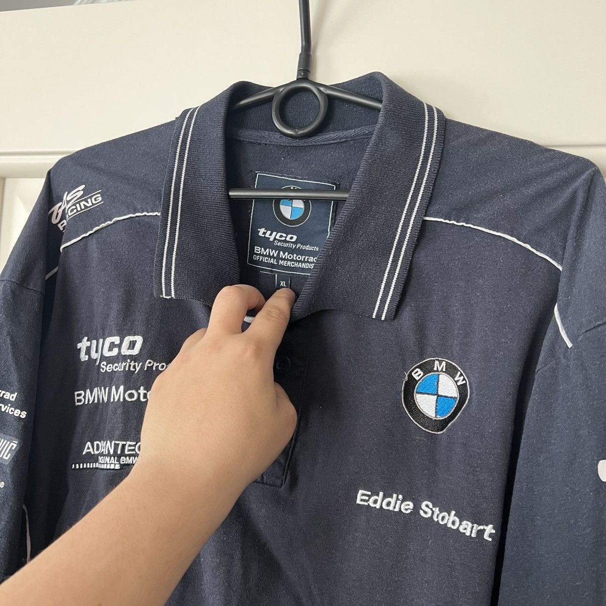 BMW Vintage BMW Racing Polo Motorrad Size US XL / EU 56 / 4 - 8 Thumbnail