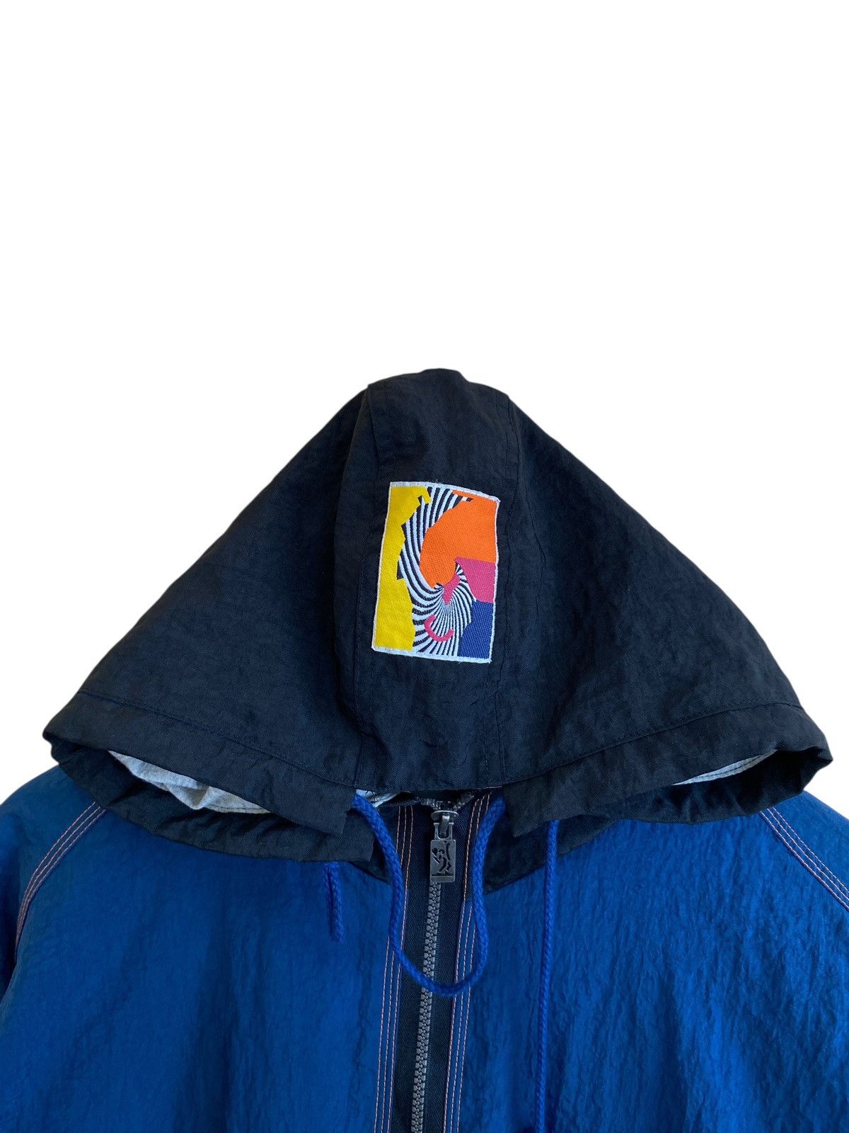 Adidas Very Rare Vintage Brand Adidas ATP Tour Nylon Hoodie 2000s Size US S / EU 44-46 / 1 - 4 Thumbnail