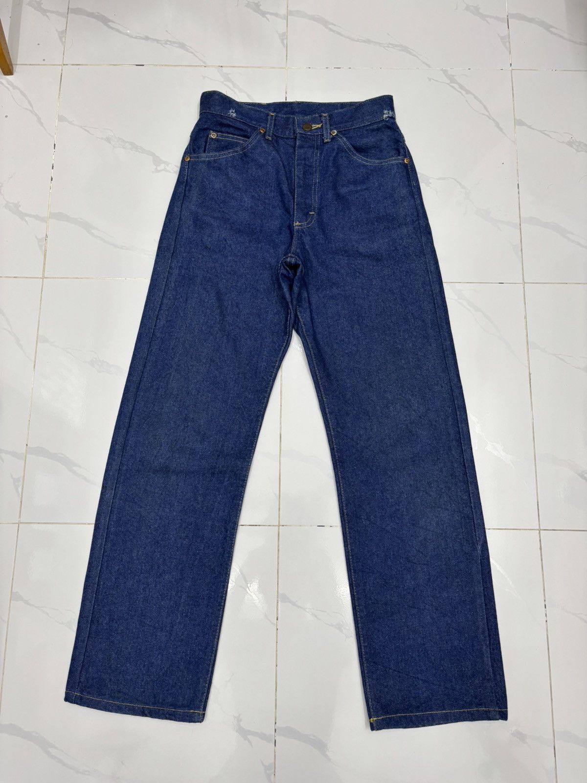 Lee Lee Riders 🇺🇸 Vintage Good Condition Blue Denim Jeans Size US 28 / EU 44 - 13 Thumbnail