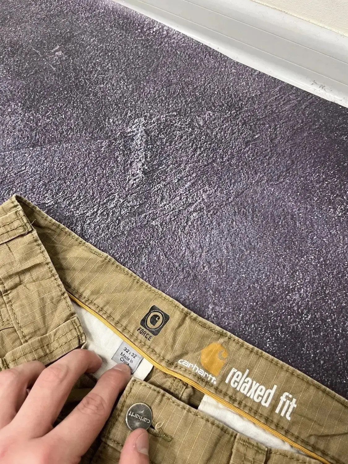 Carhartt × Vintage Vintage Carhartt American Hype Work Baggy Cargo Pants Size US 32 / EU 48 - 10 Thumbnail