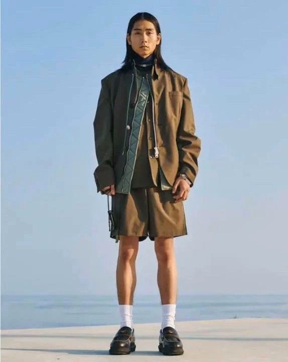 Sacai sacai 21ss Runway Patchwork Blazer 2 (M, fits L/XL) Size US M / EU 48-50 / 2 - 2 Thumbnail