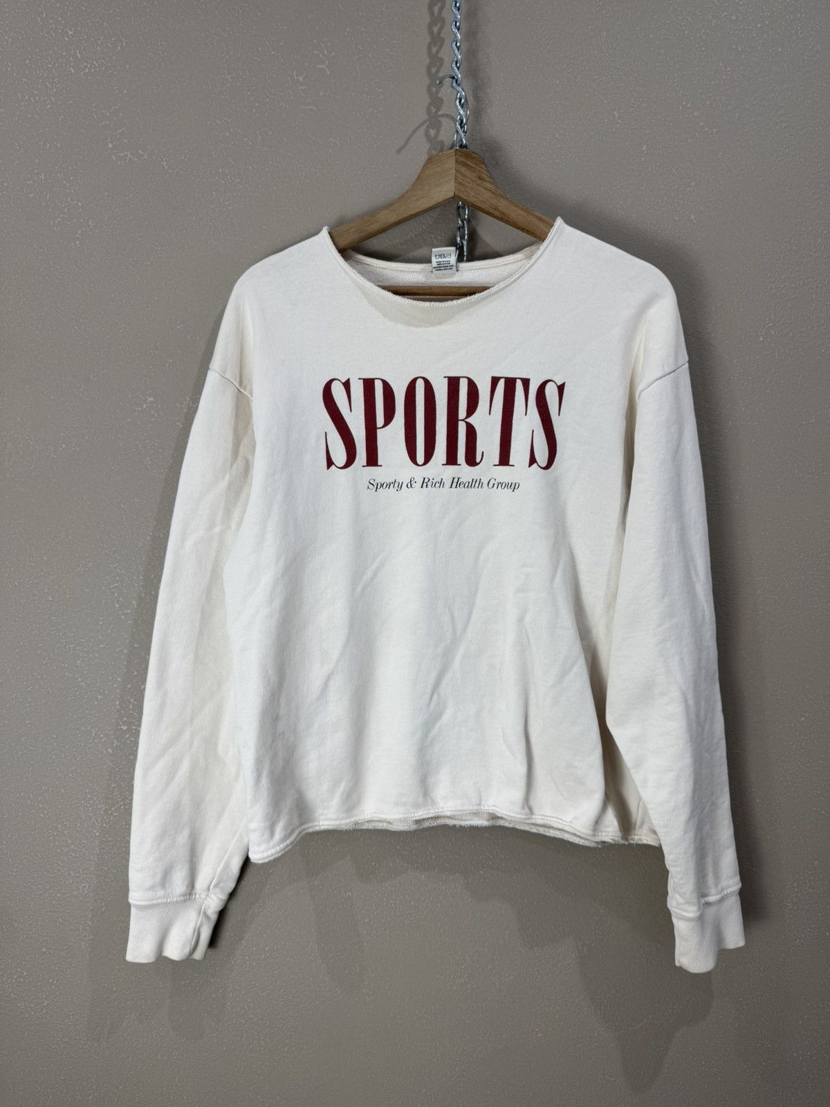 Sporty & Rich Sporty and Rich sweatshirt big logo Size US XS / EU 42 / 0 - 1 Thumbnail