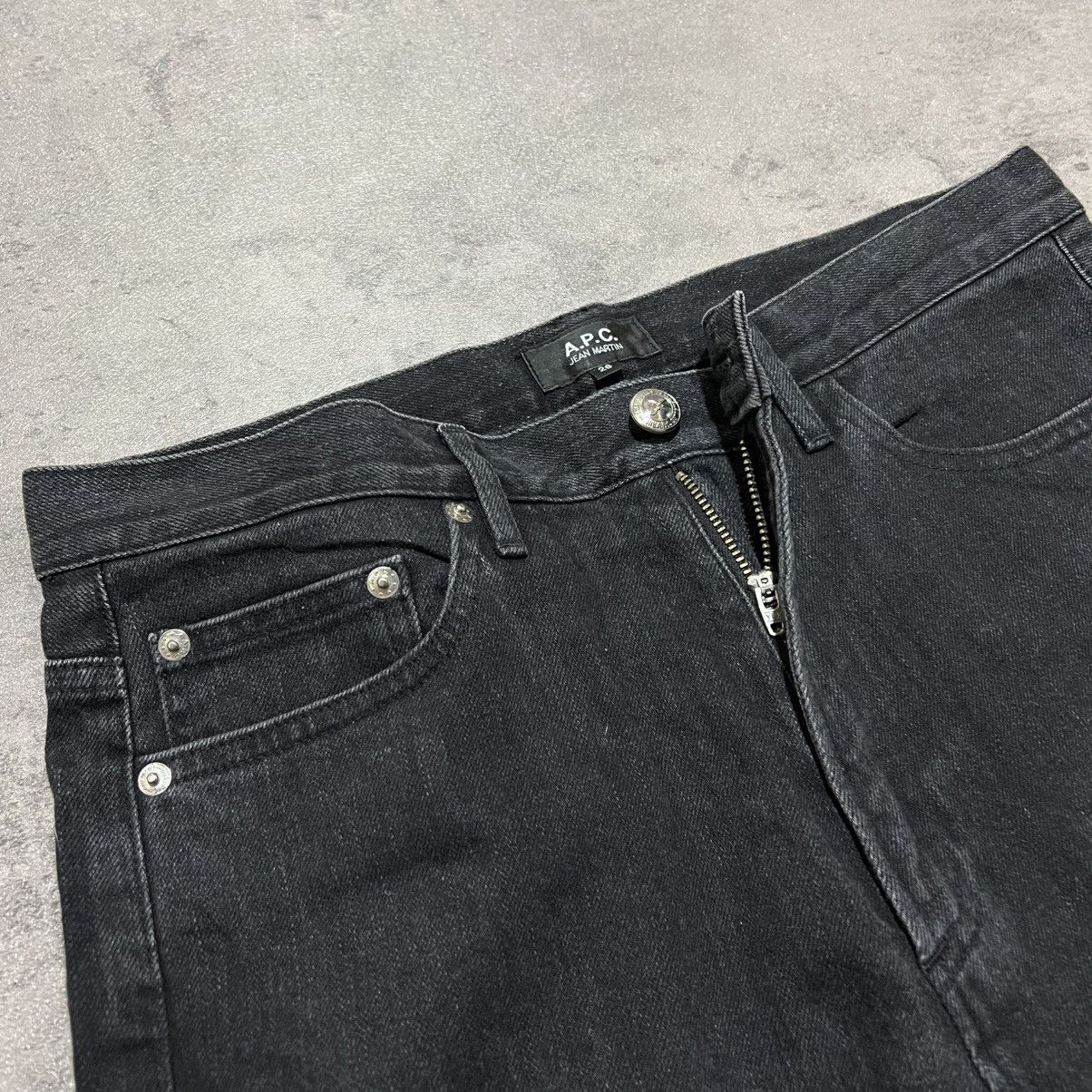A.P.C. A.P.C. Jean Martin Straight Leg Vintage Cut Denim Jeans Size US 30 / EU 46 - 3 Thumbnail