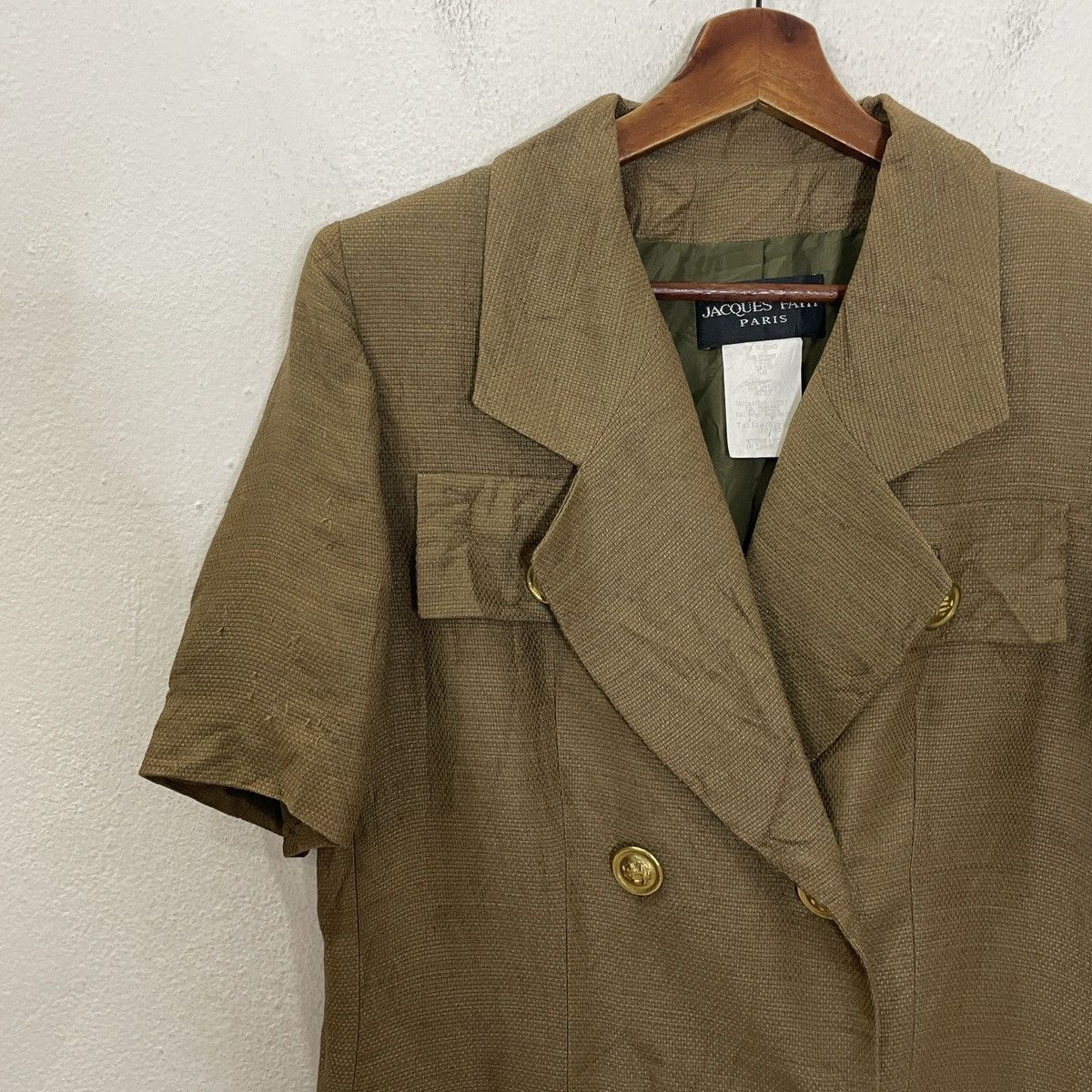 Other Vintage 90s Jacques Fath Paris Jacket Size L / US 10 / IT 46 - 3 Thumbnail
