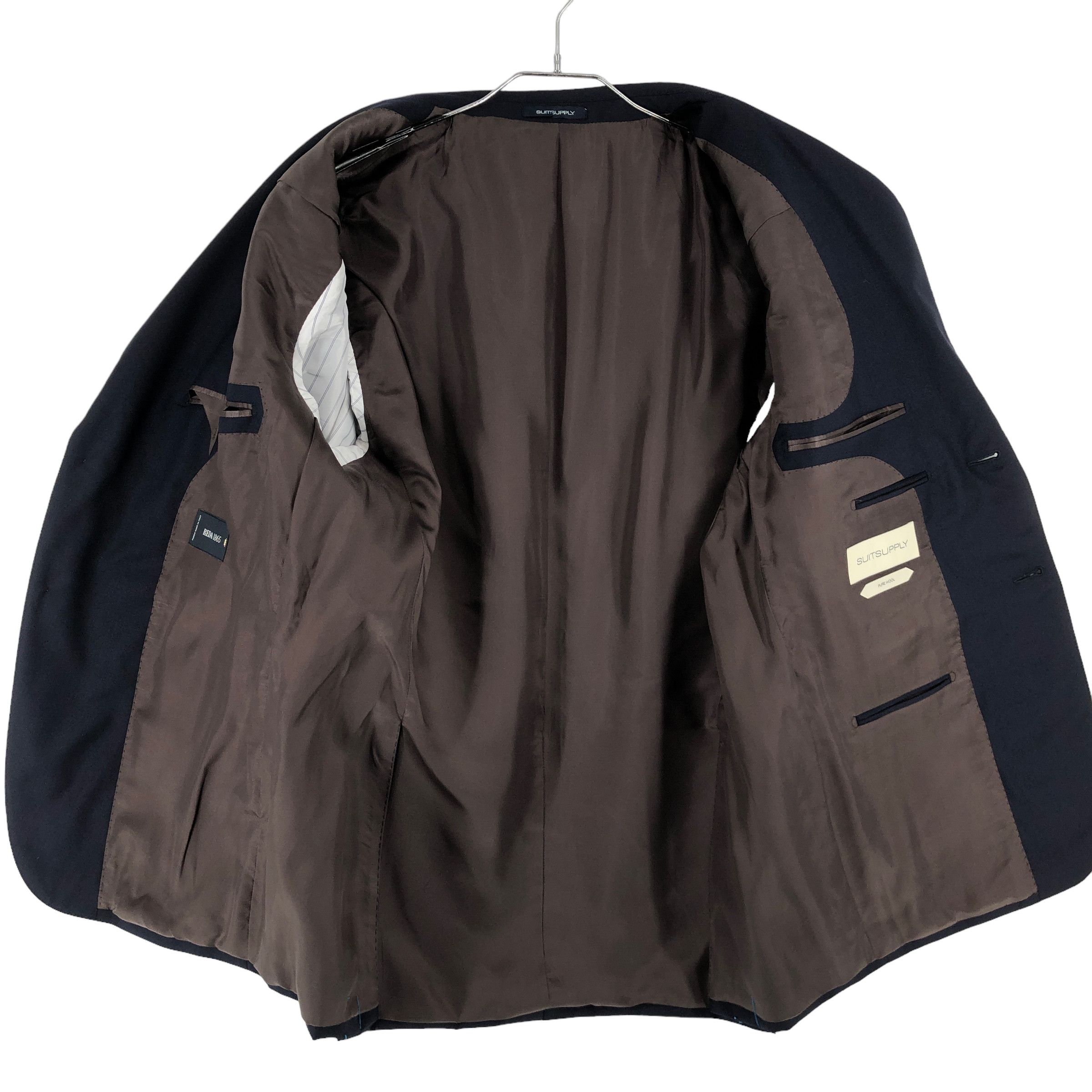 Suitsupply Napoli Single Breasted Wool Blazer Size EU:27; UK:44; US:44R Size 44R - 3 Thumbnail