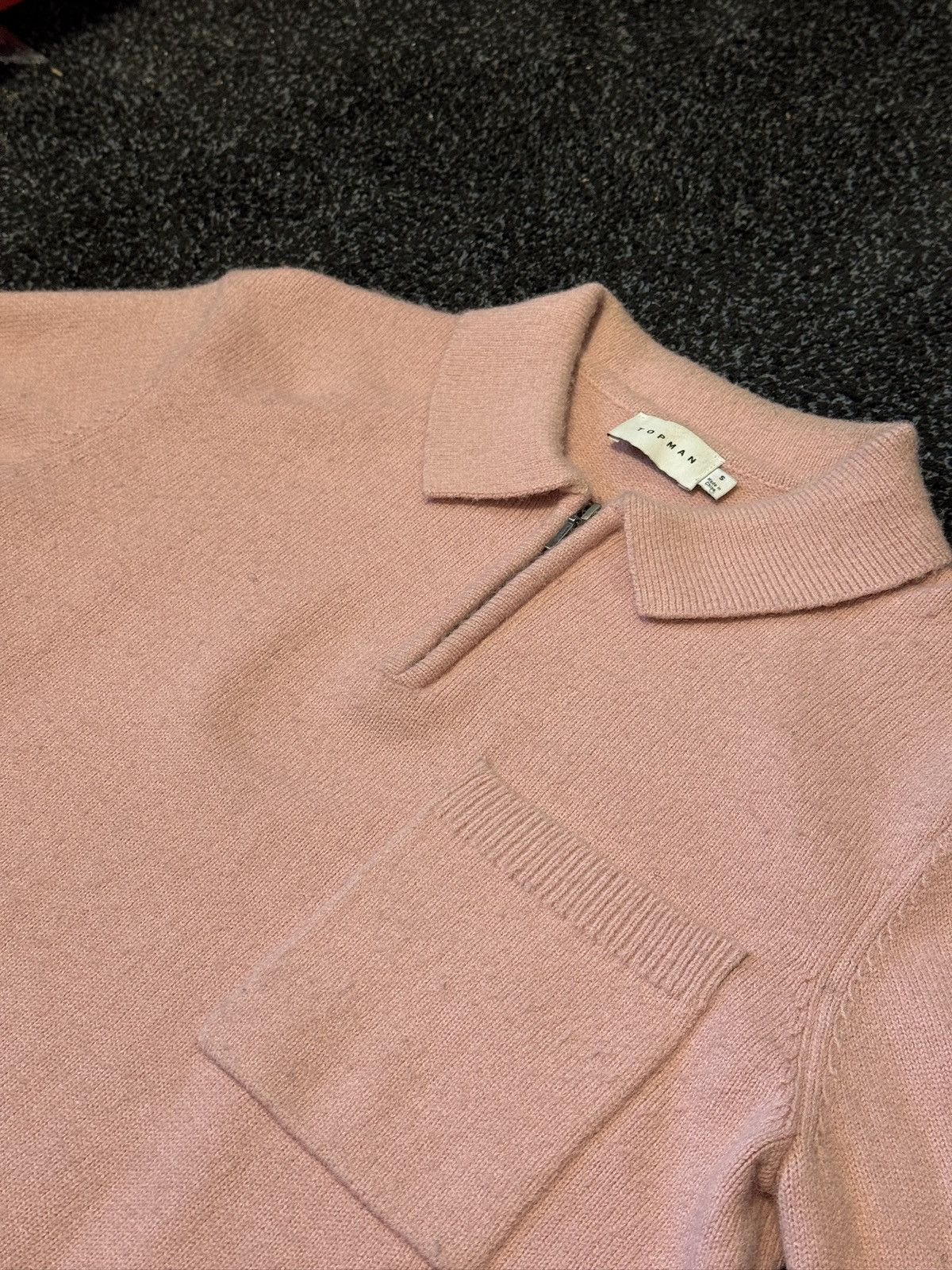 Topman Pull Polo Topman - Effet Mohair Size US S / EU 44-46 / 1 - 5 Thumbnail