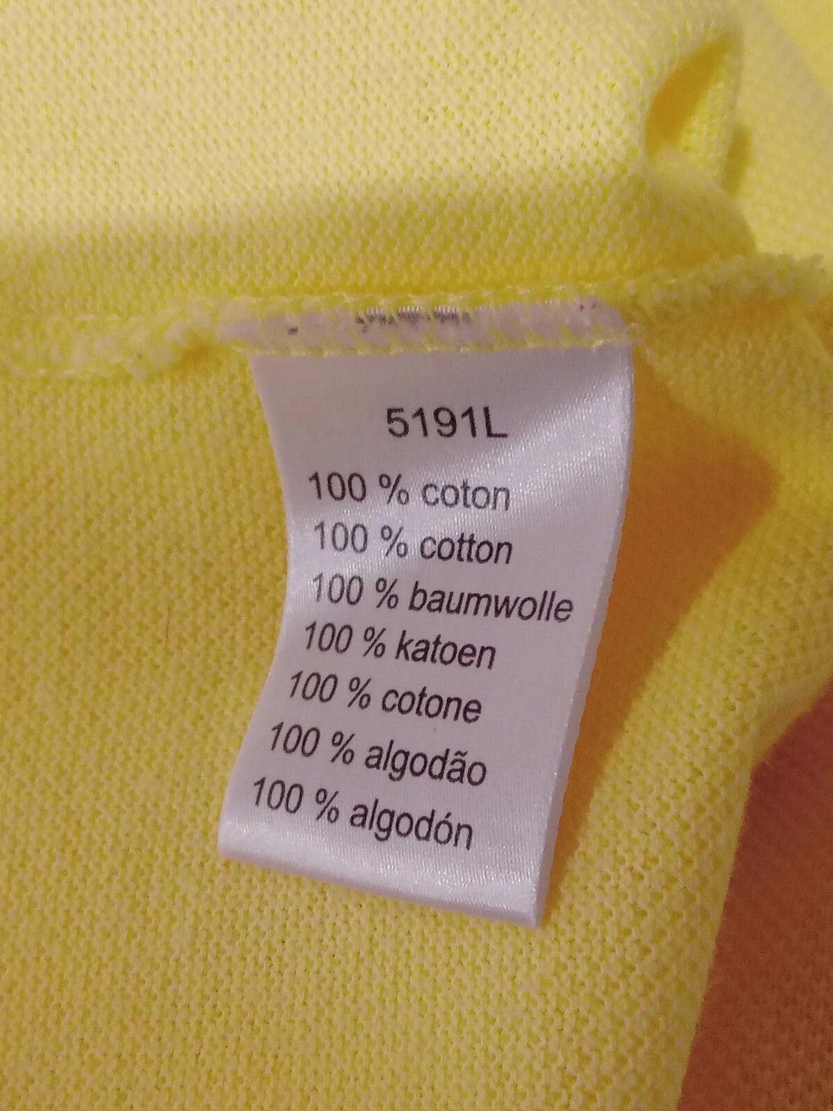 Lacoste Lacoste Yellow Classic Pique Polo 8 3XL Size US XXL / EU 58 / 5 - 7 Thumbnail