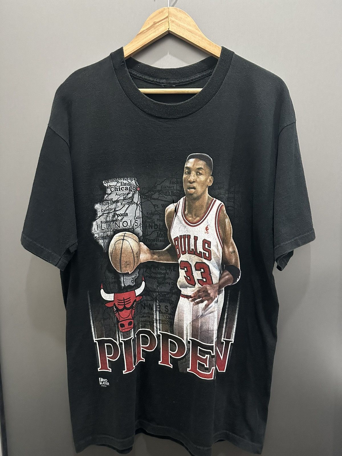 Vintage Scottie Pipen T-shirt | Grailed